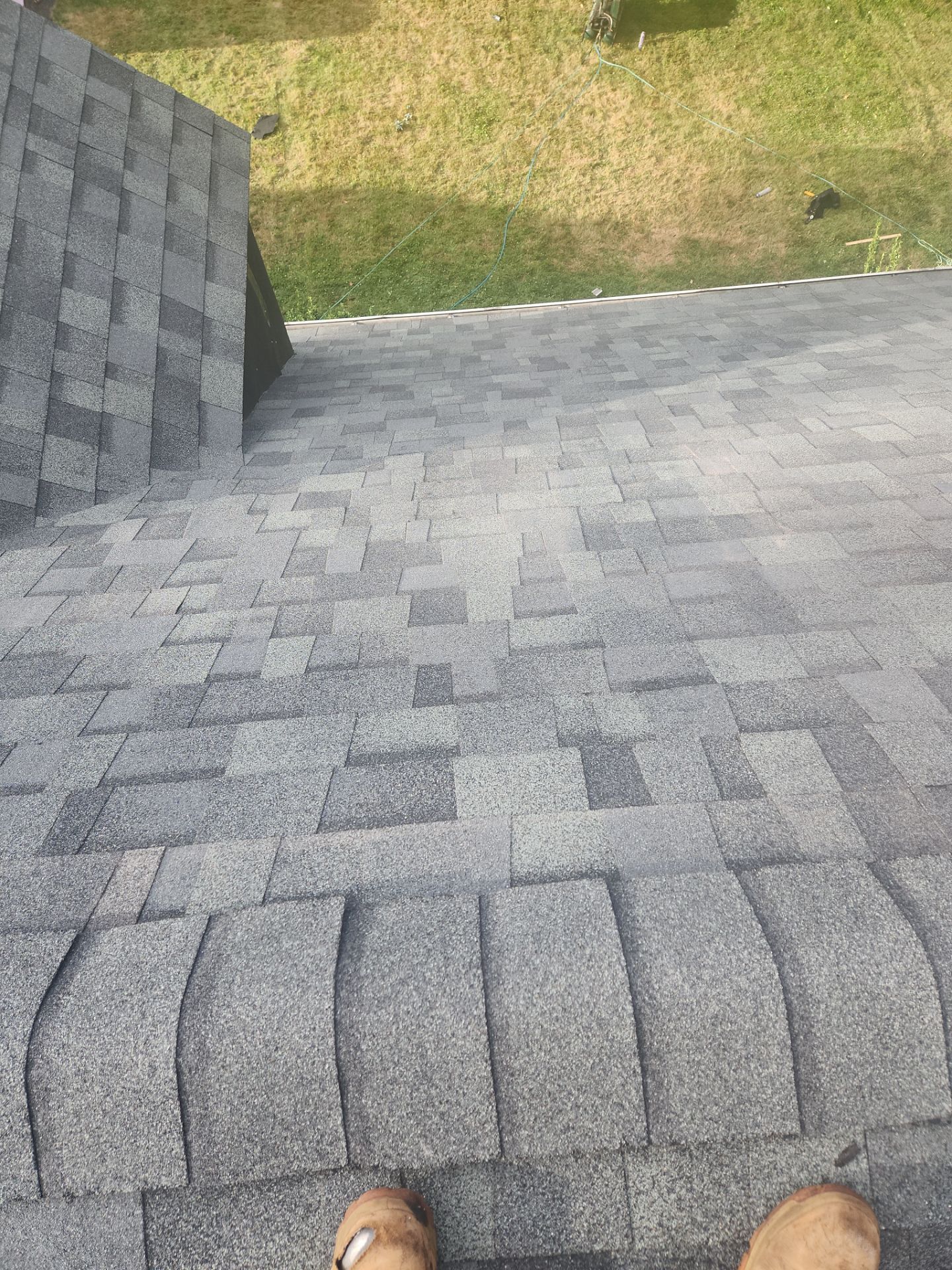 Complete Exterior Estate gray with Pacific Blue Siding by A Plus Exterior