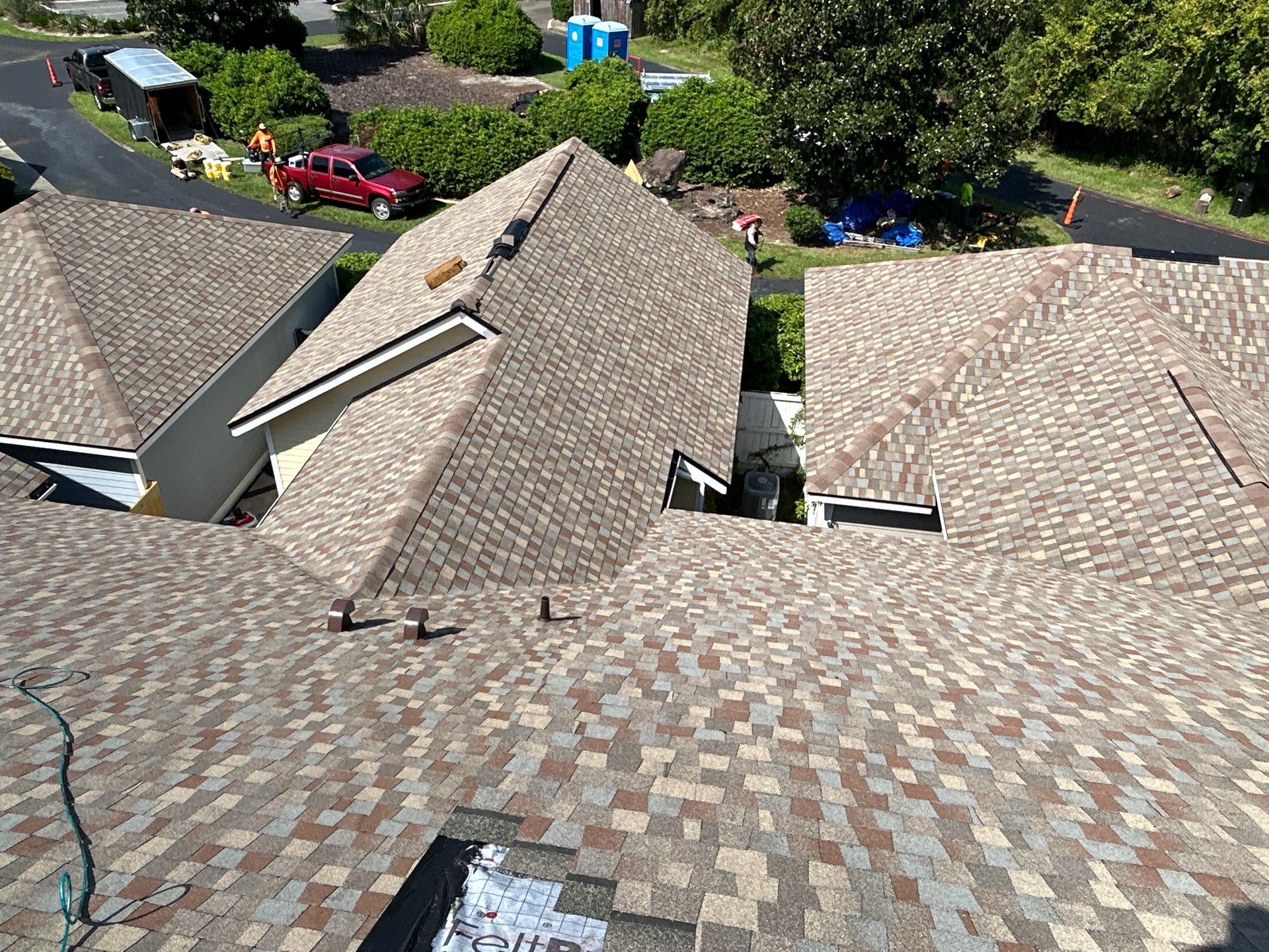 Project in Gainesville by True Force Roofing