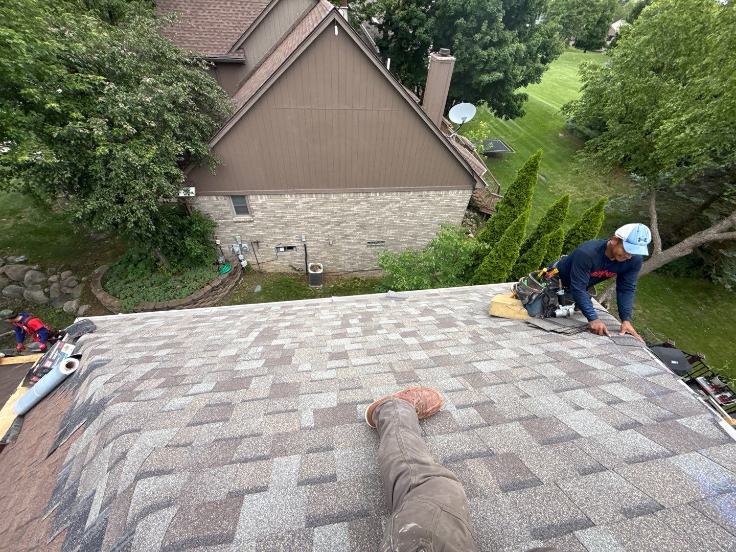 Roof Replacement using Owens Corning Duration Flex by 180 Contractors
