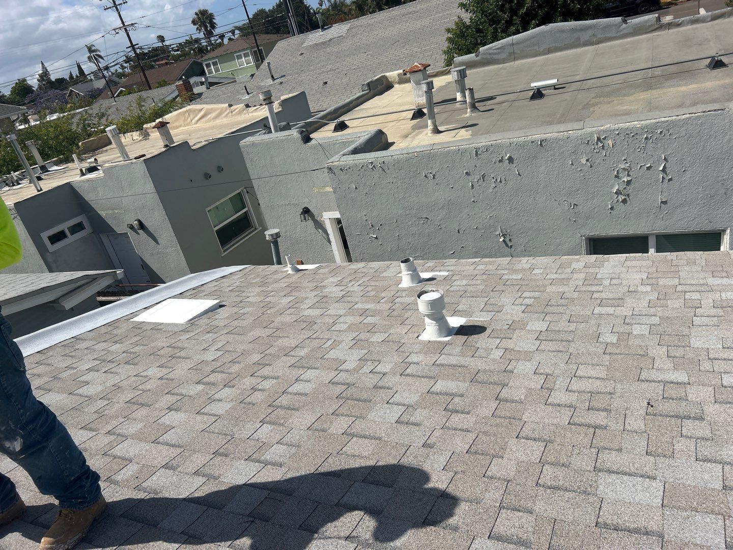 Architectural Asphalt Shingle Roof Replacement in San Diego by Reliable Roofing San Diego Inc.