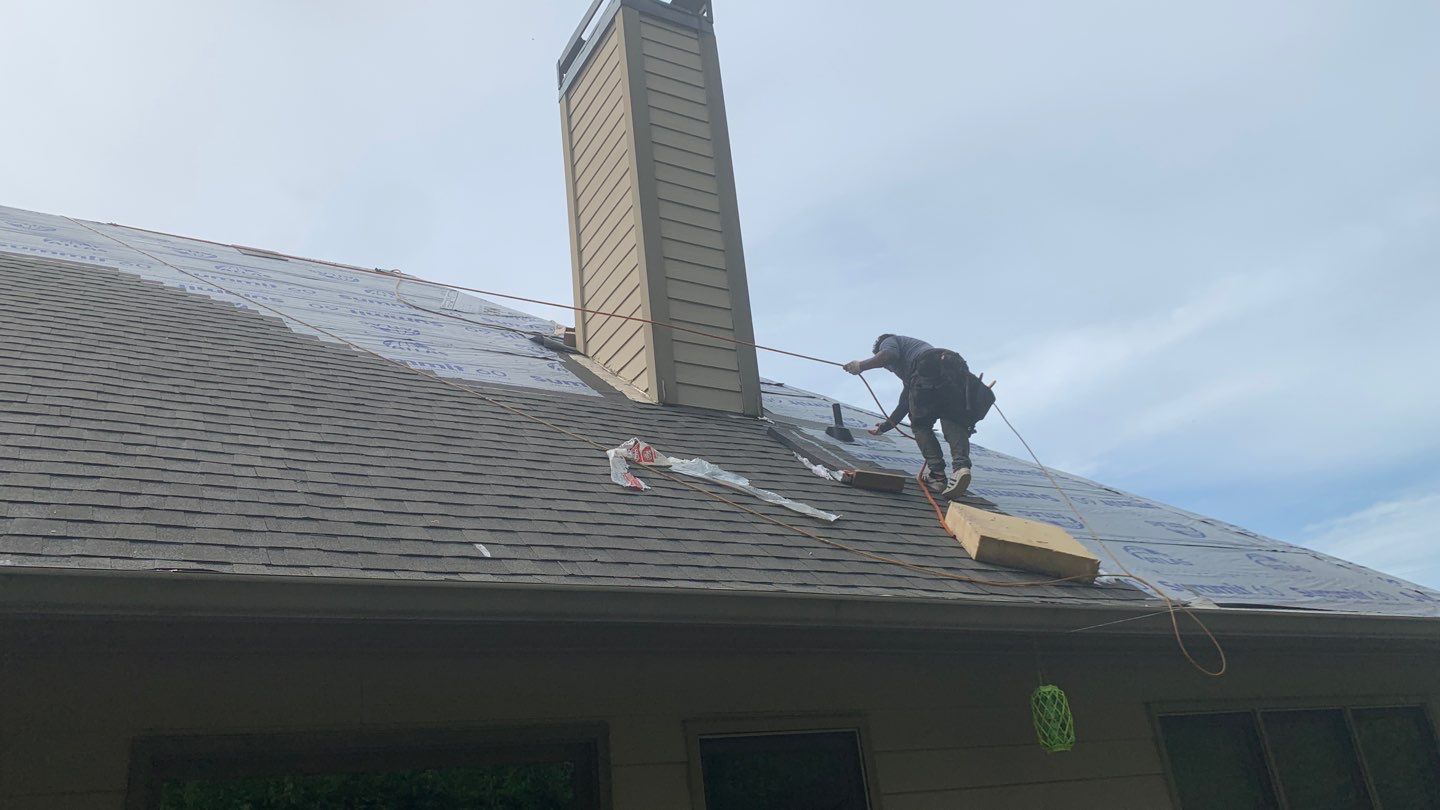 Project in Cartersville  by Aultman Roofing