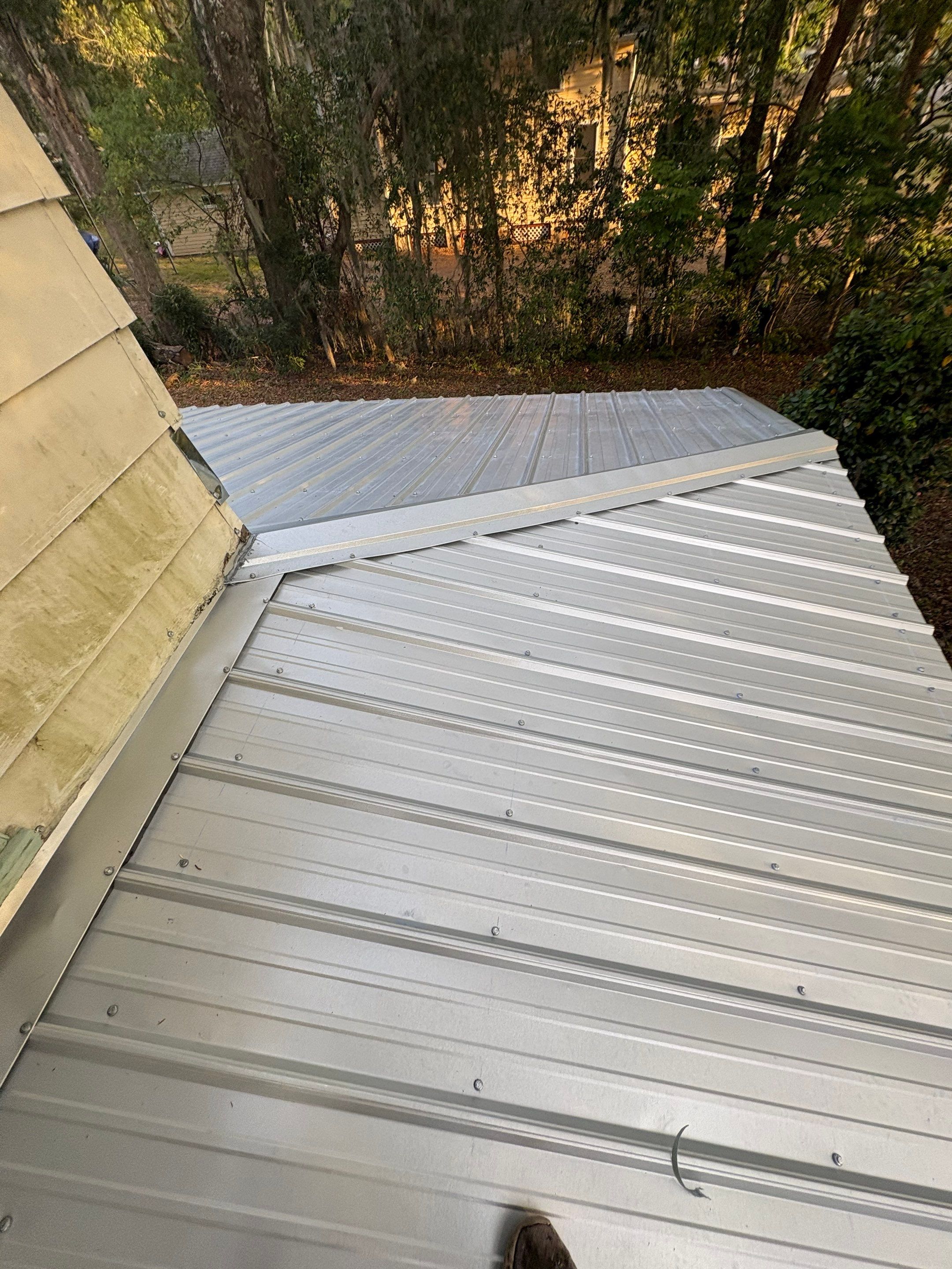 Metal Reroof Replacement Orange City  by Pinnacle Roofing Group