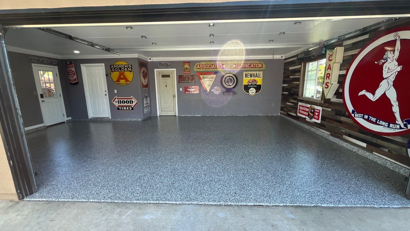 Garage Concrete Coating in Modesto by Lancaster Painting