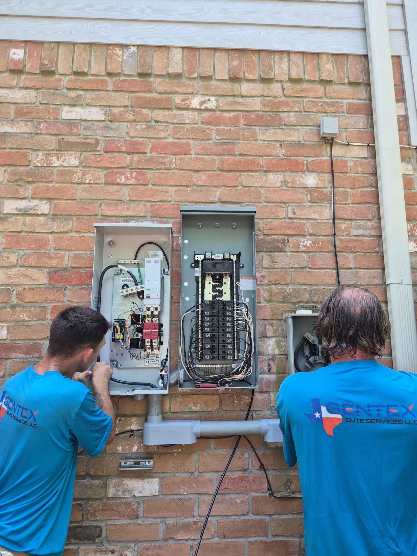 Residential Generac Standby Generator Installation and Electrical Panel Upgrade in Spring, Texas by GenTex Elite Services