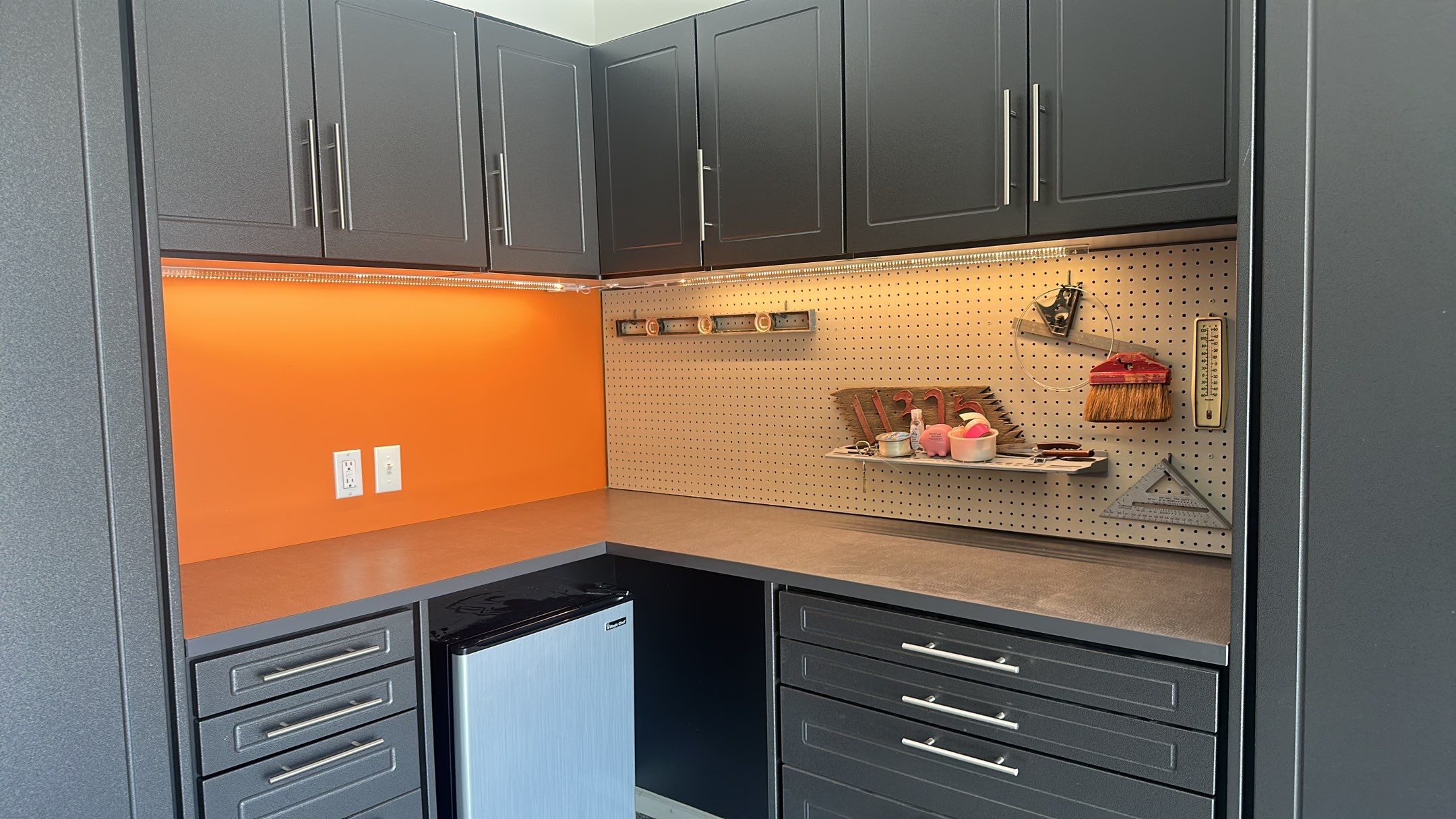 David S. workbench setup looks great! by Banner Garage