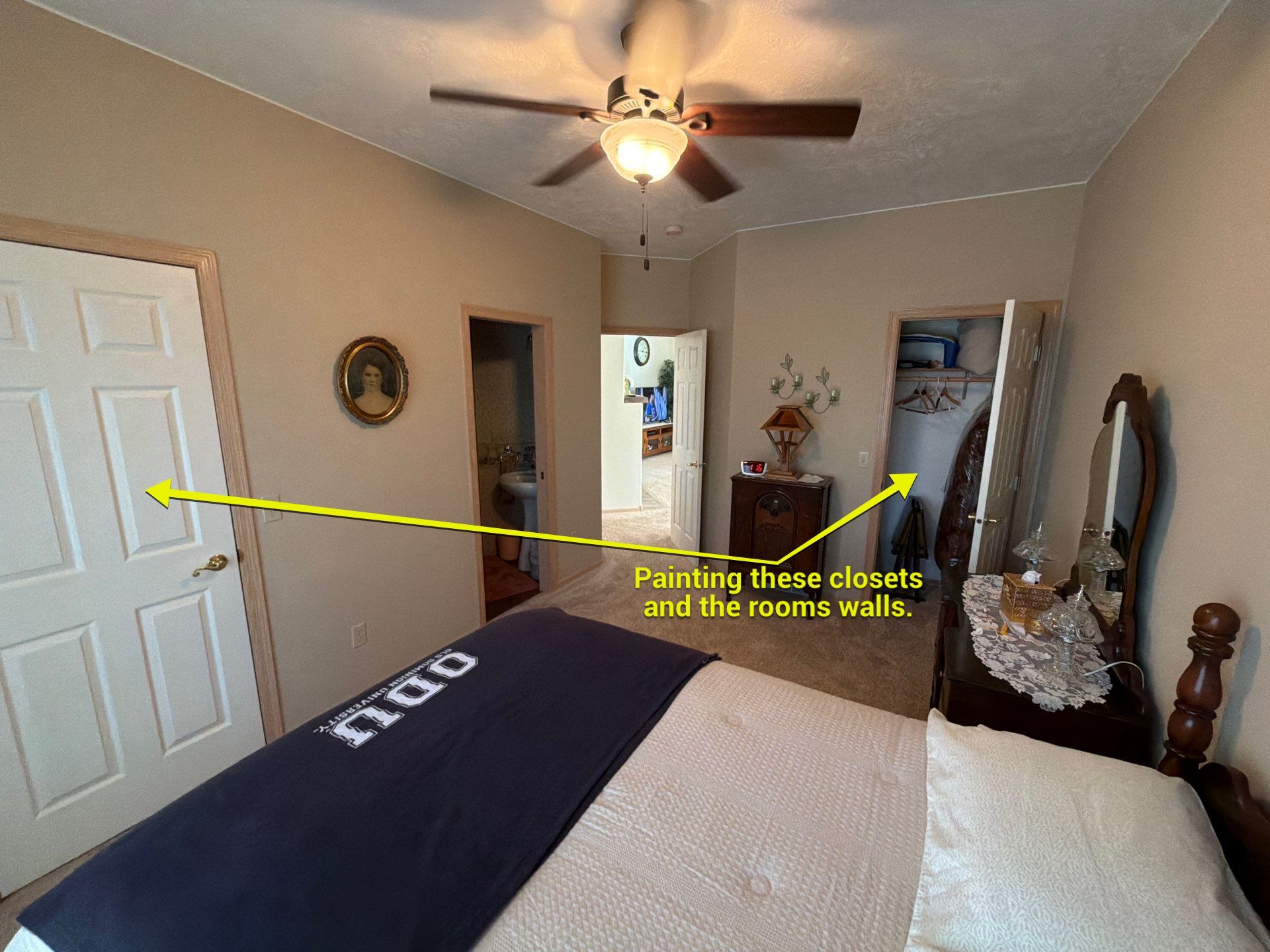 Multi-Room Interior Painting and Cabinet Refinishing in Renner by Select Painting, Coatings & Garage Cabinets