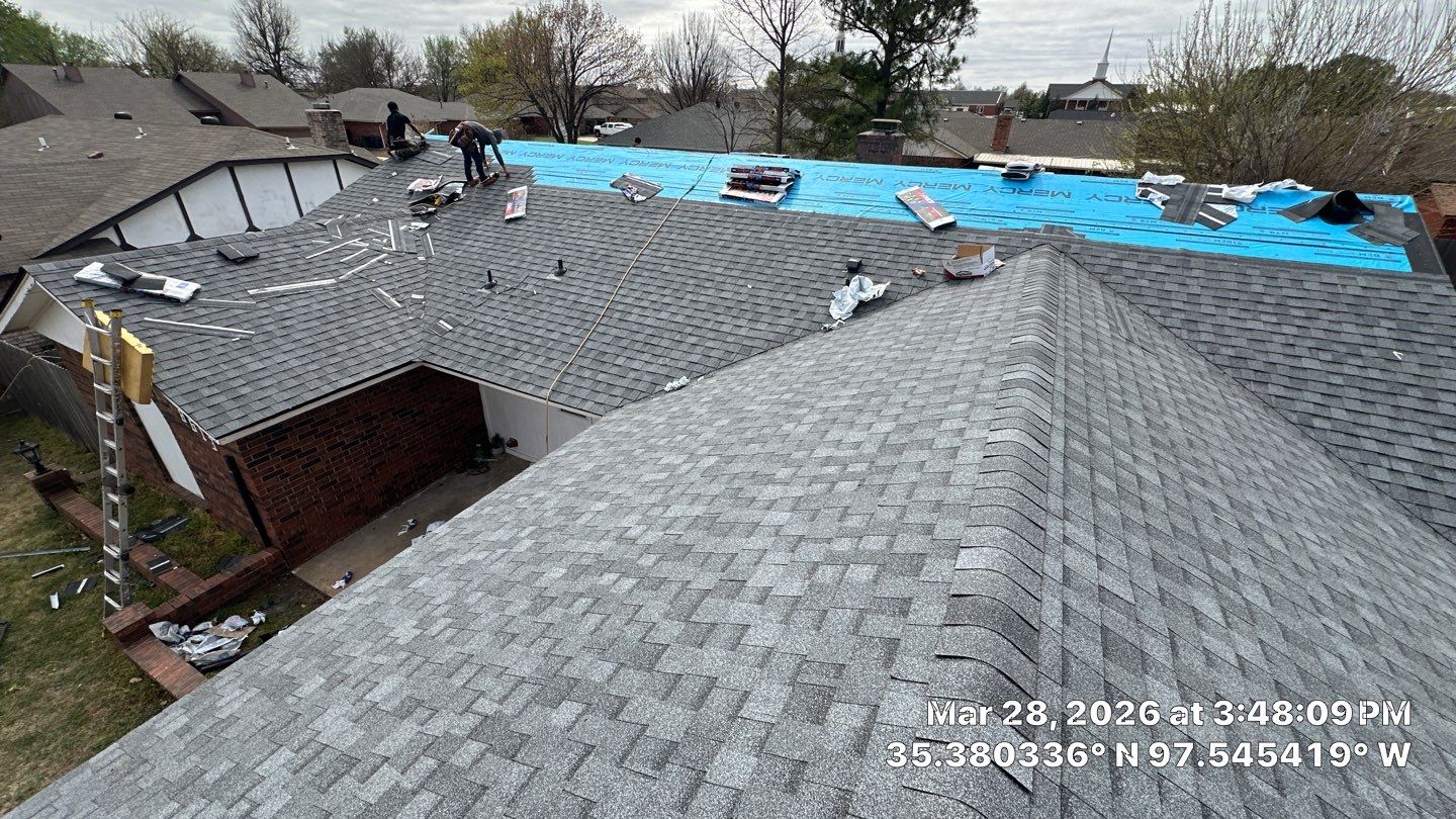 Project in Oklahoma City by Icon Roofing And Construction