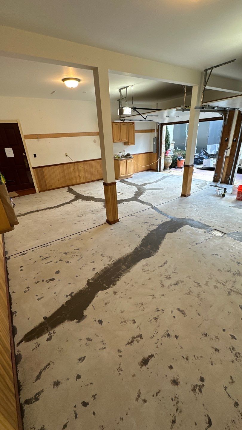 Garage Project in Canonsburg by Floors in a Day, Inc