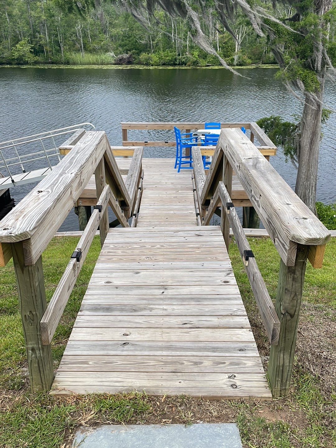Dock using Wood Sealant by DuraSeal