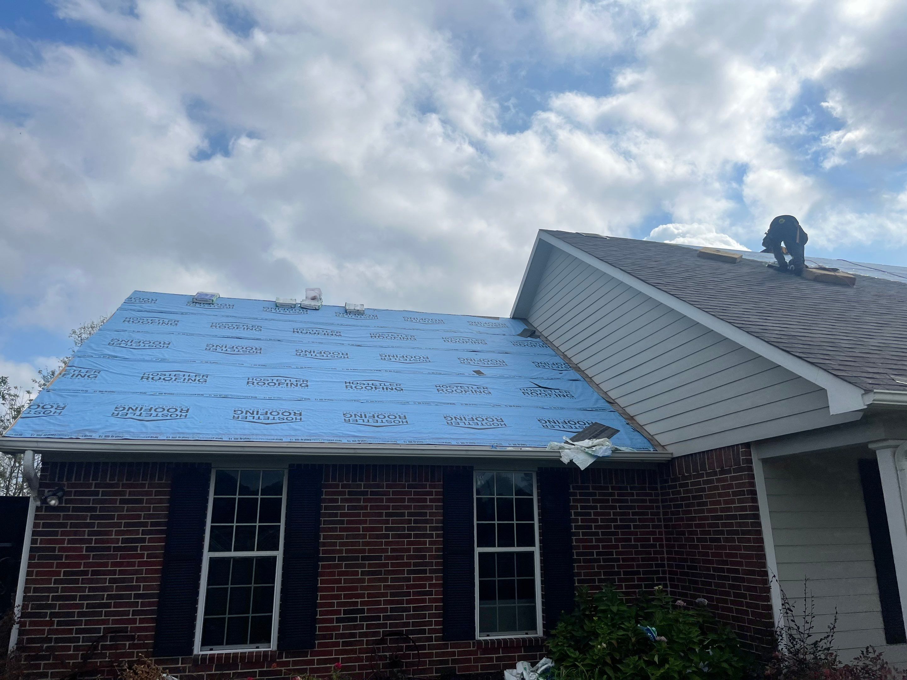 Residential Roofing Repair using Malarkey Vista: Black Oak by Hostetler Roofing