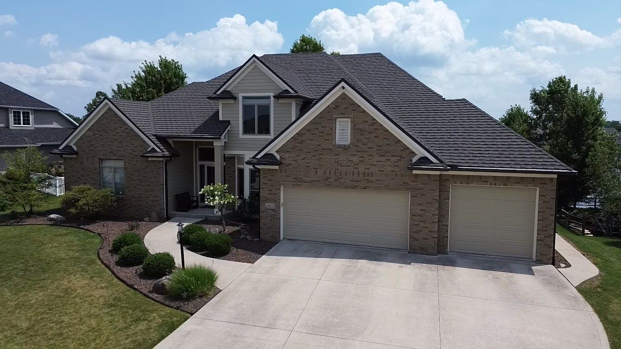 HOA Approved Stone Coated Metal Shingle Project in Fort Wayne, IN by 4Ever Metal Roofing