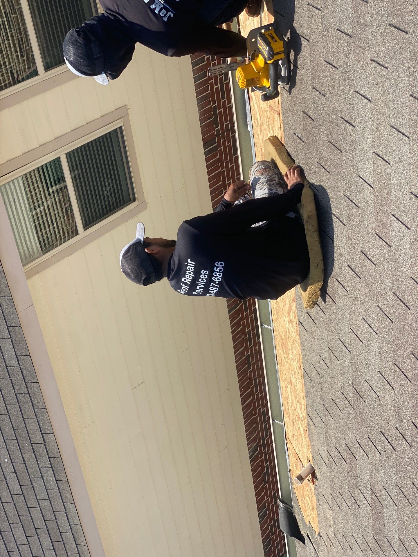 Hail Damage using Owen's Corning Duration (Lifetime) Shingles by Roof Repair Company