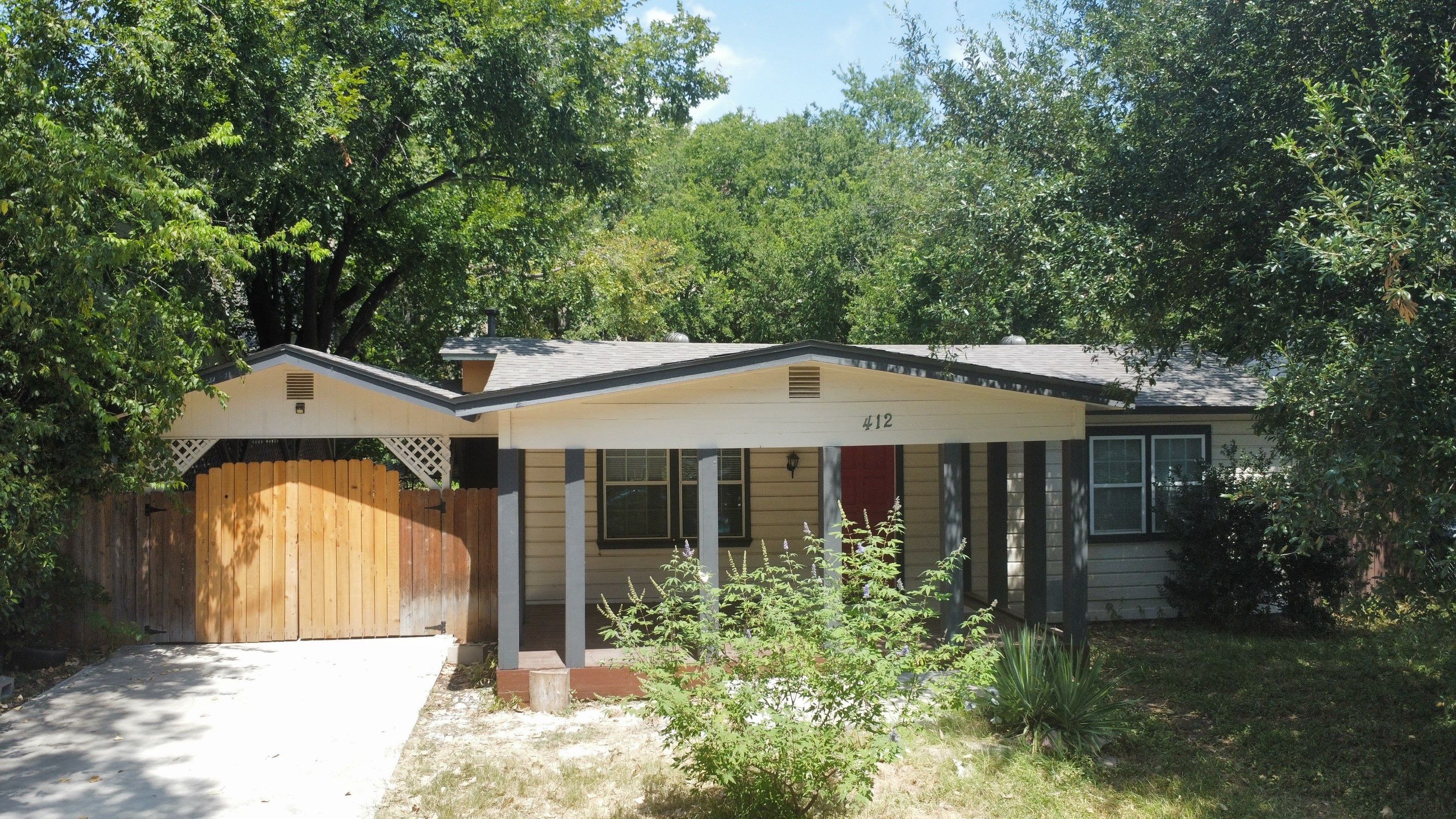 Mixed Roof System – Oakridge Driftwood + Flat Roof Section | Austin, TX by Kstylez Roofing & Construction