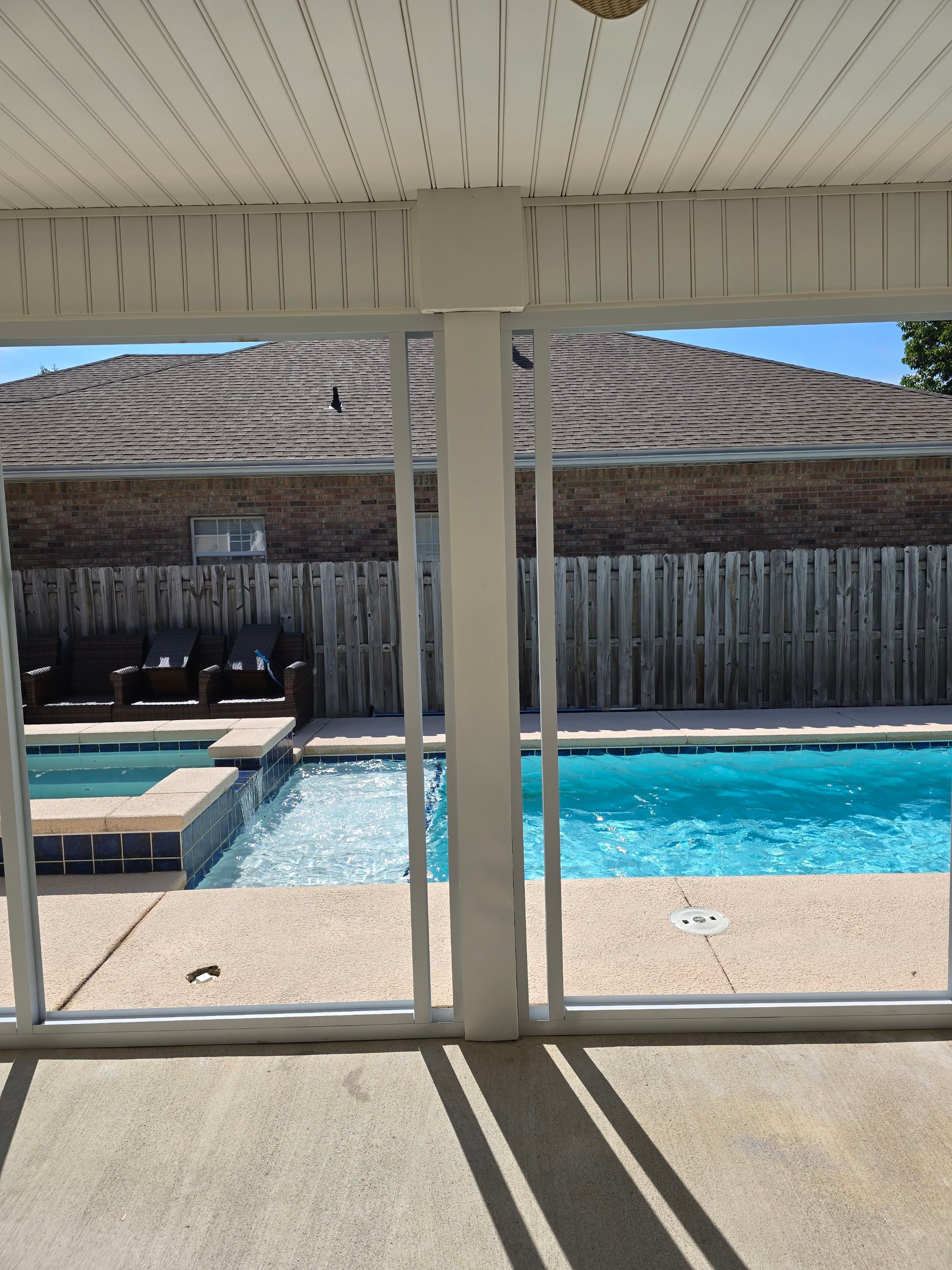 Poolside Glass Under in Fort Walton Beach by Titan Sunrooms