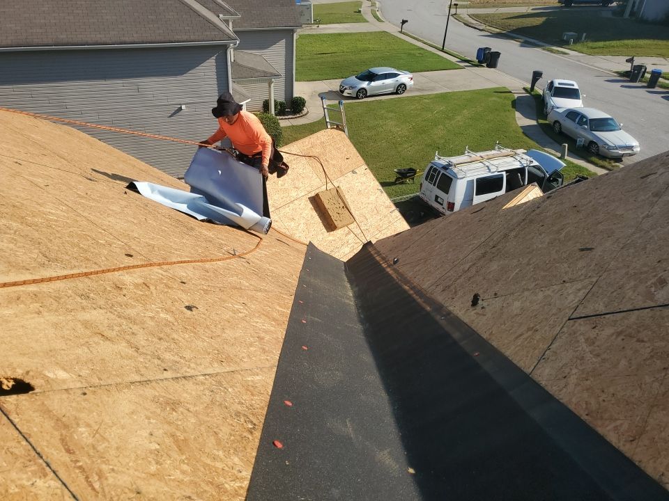 Residential Roofing Installation using Owens Corning by Inspector Roofing and Restoration