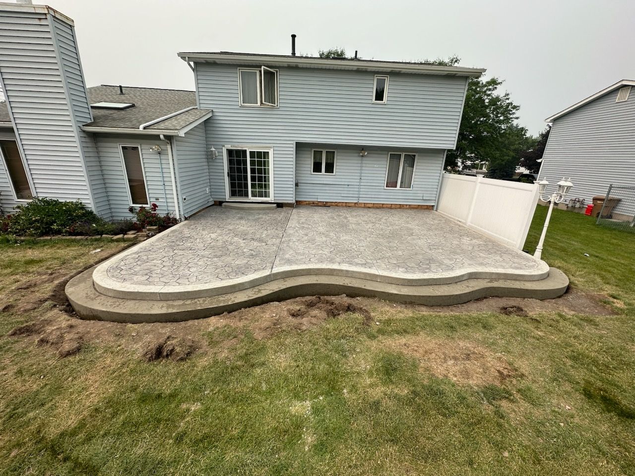 Stamped Concrete by Ivy Lea Construction