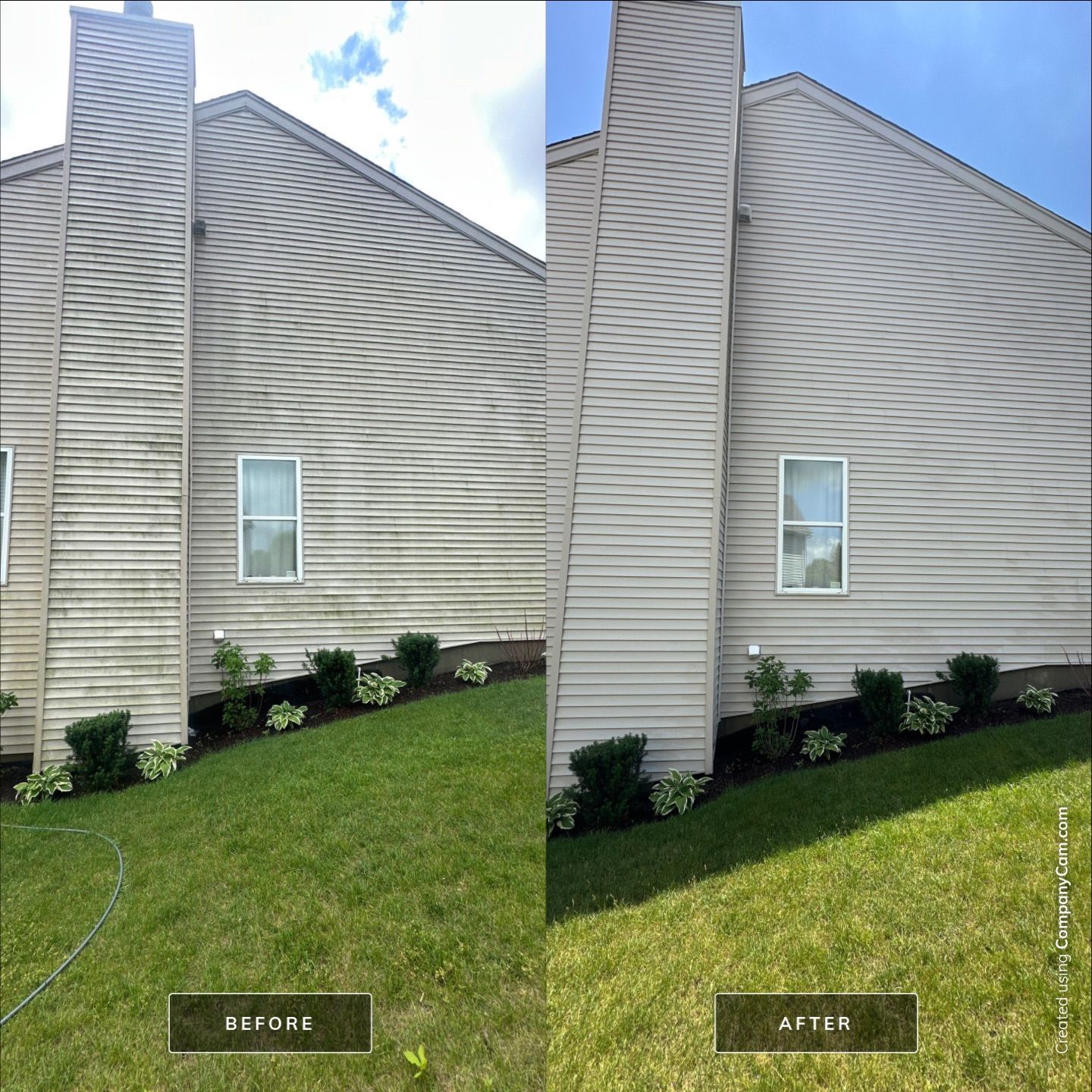 Project in Wauconda by Simmons Power & Soft Washing