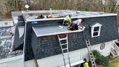 Residential Roofing Installation using GAF Liberty
