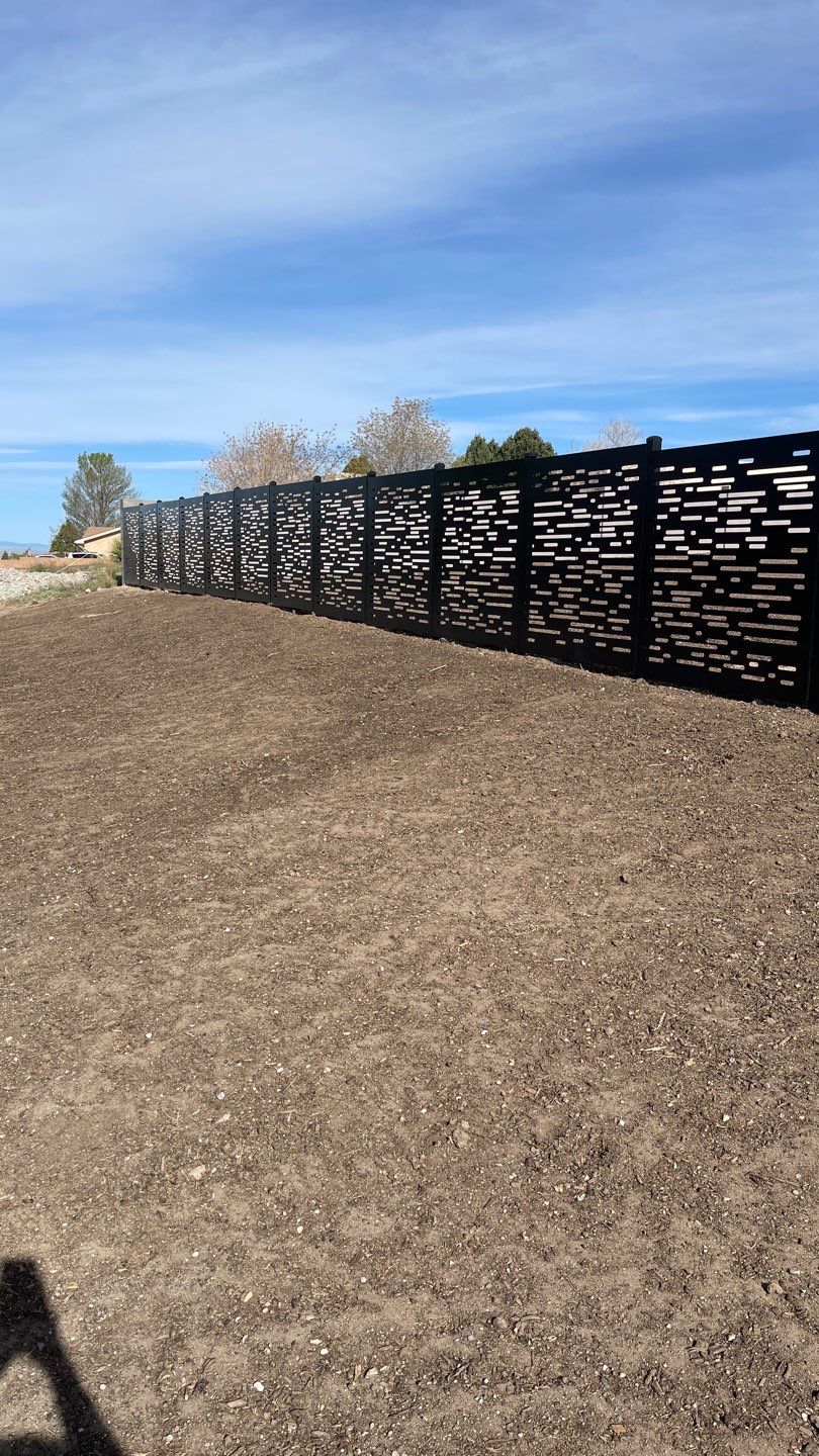 Residential using Custom Wrought Iron and DM Contempo by Valley Fence Company