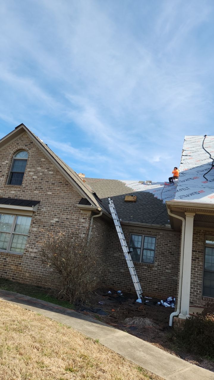 GAF Weathered Wood and Custom Copper by Just In Time Roofing and Restoration