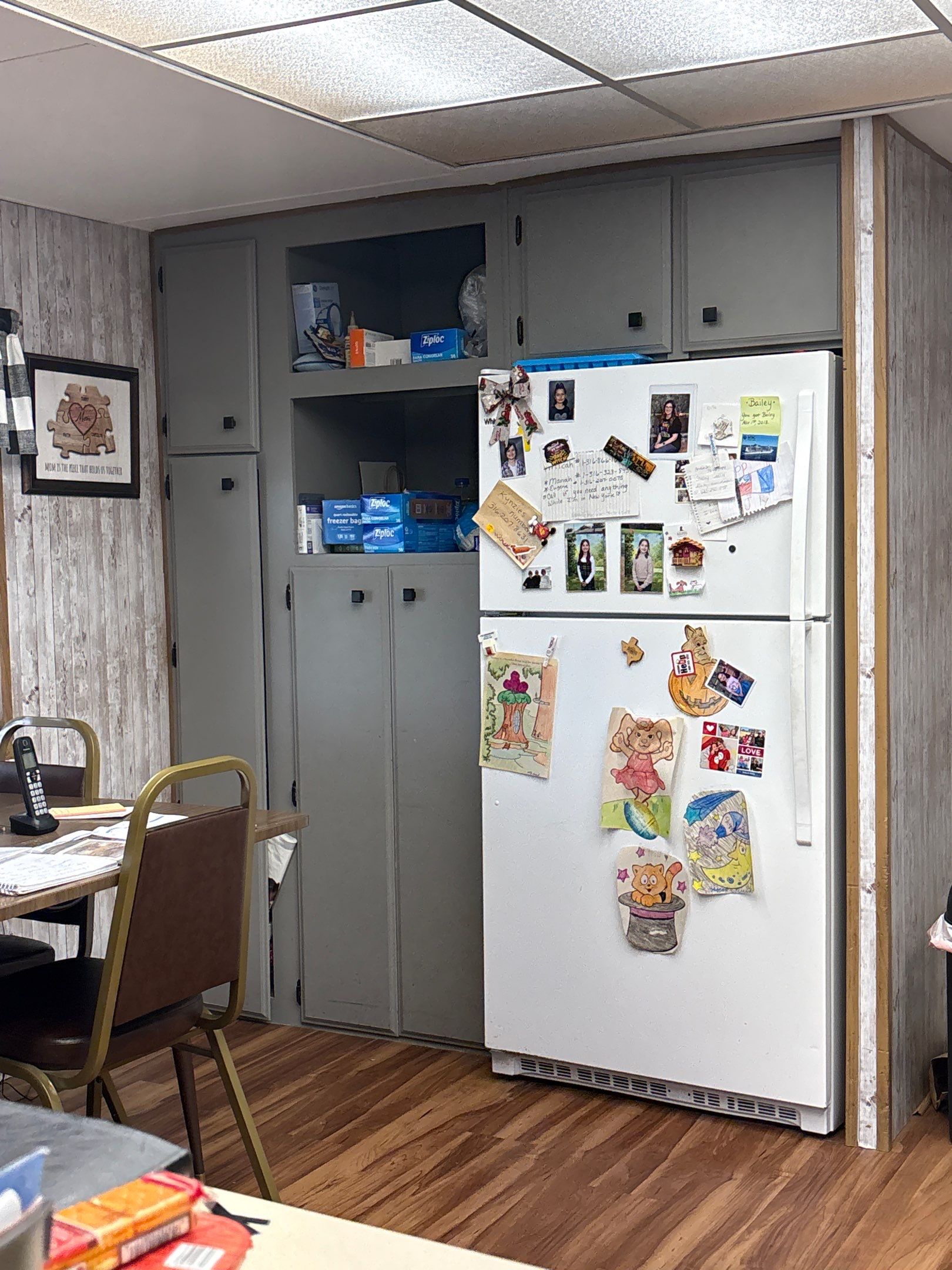 Modern Kitchen Renovation with Grey Cabinetry in Attica, Kansas by CompanyCam Sales Demo