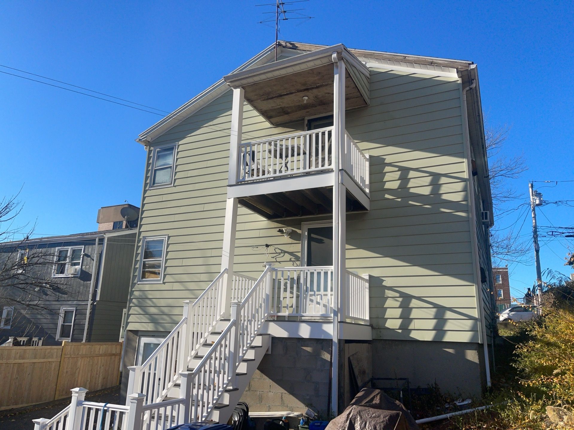 Residential Roofing Installation using Owens Corning TruDefinition Slatestone Gray by A Plus Exterior
