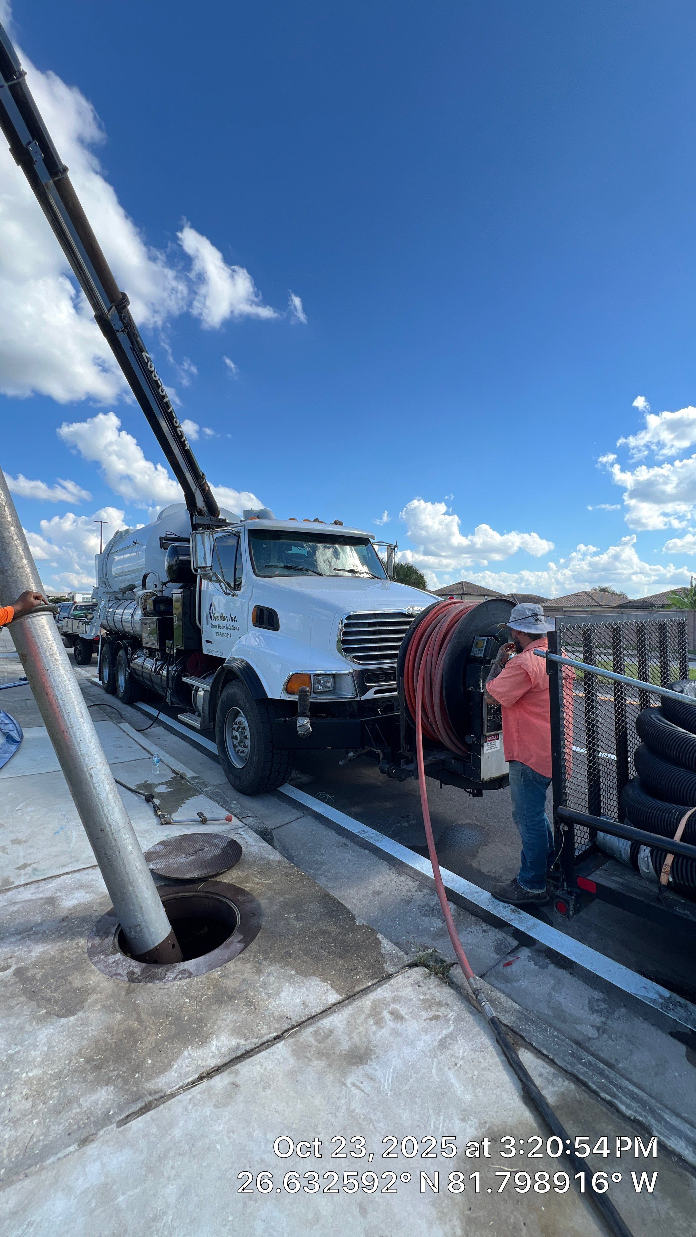 Coffee Rush Fort Myers with PRS by Don Mar, Inc. Storm Water Solutions
