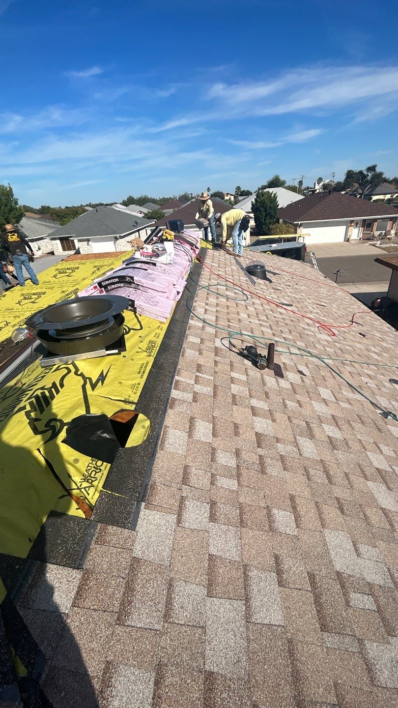 Mission Roof Project by Bison Roofing  