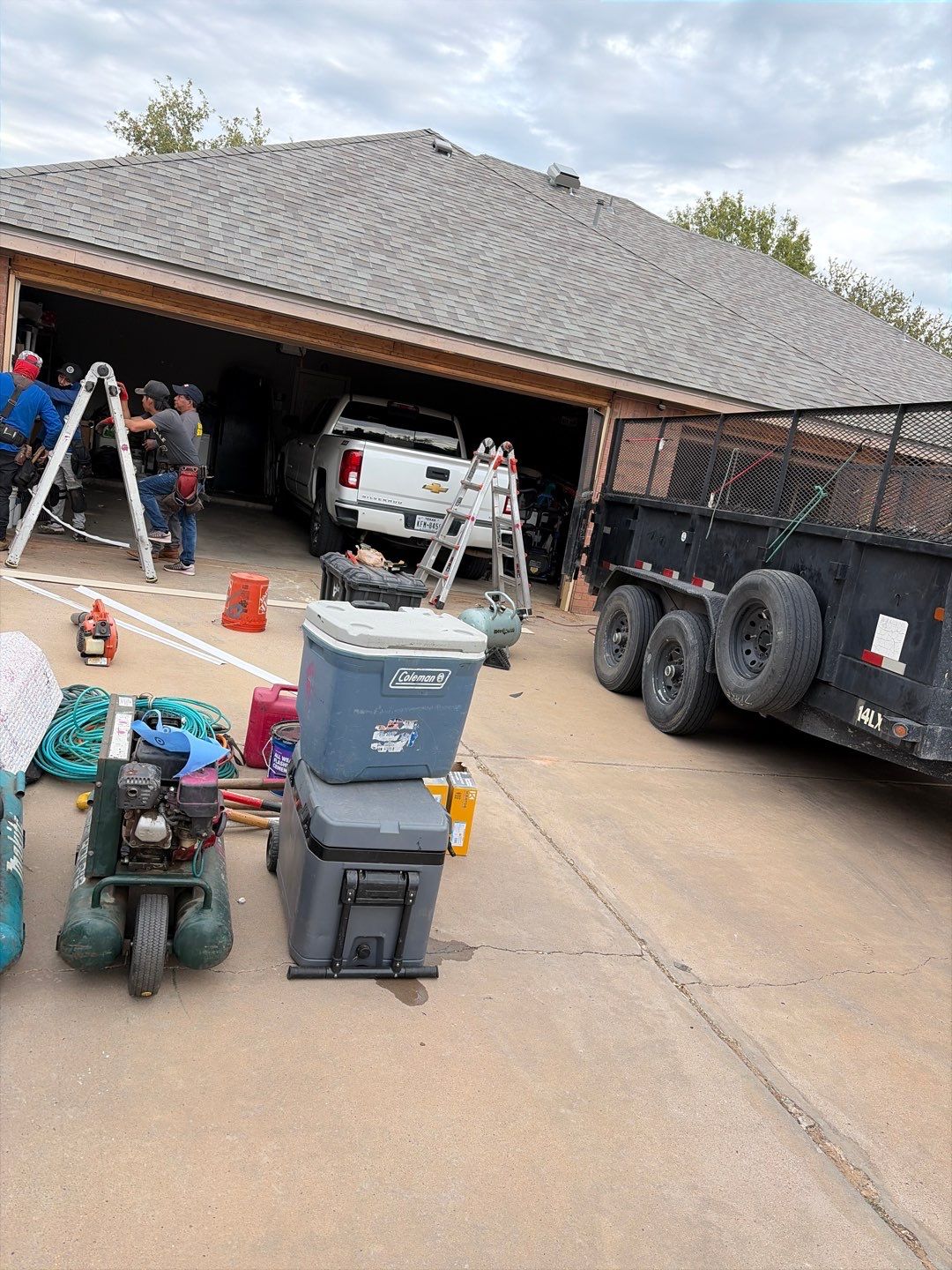 Lubbock house by Storm Guard of Lubbock