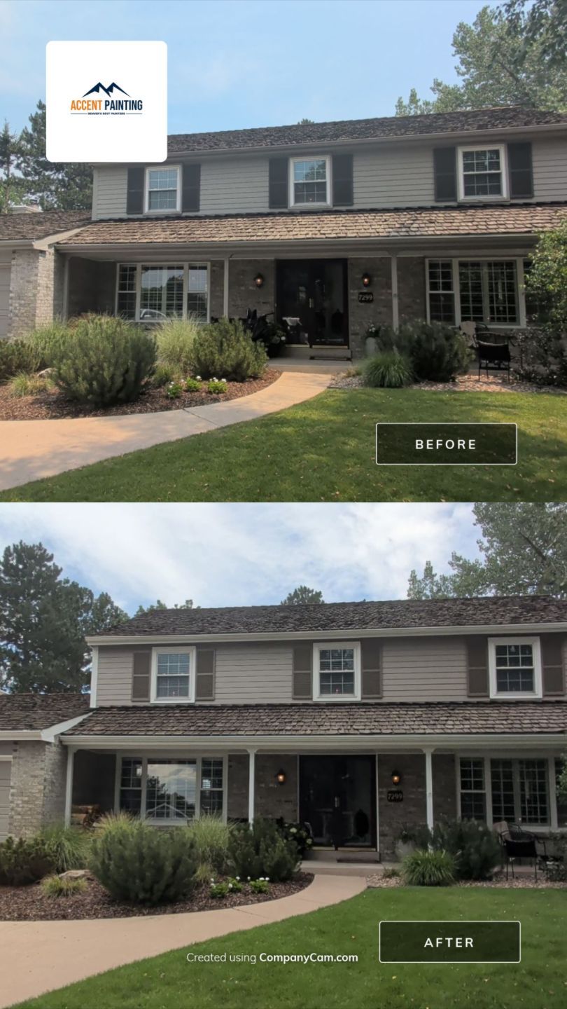 Project in Centennial, CO by Accent Painting