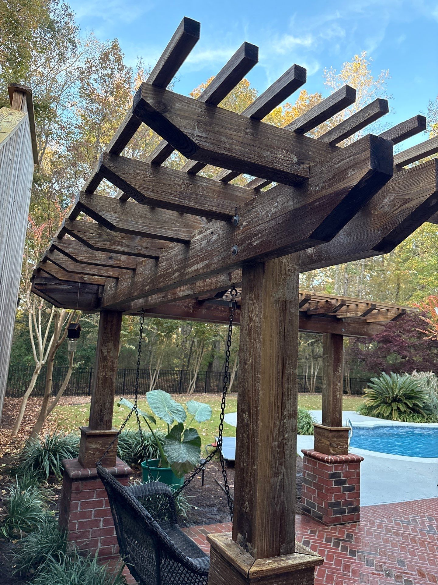 Wood Fence using Wood Sealant by DuraSeal