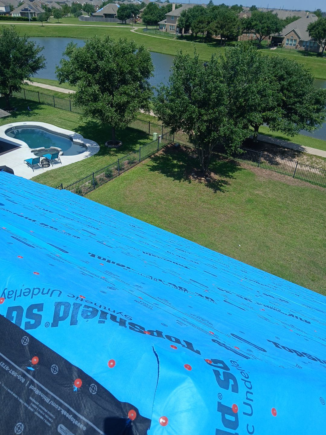 Residential Roofing Installation using Owen's Corning Duration (Lifetime) Shingles by Roof Repair Company