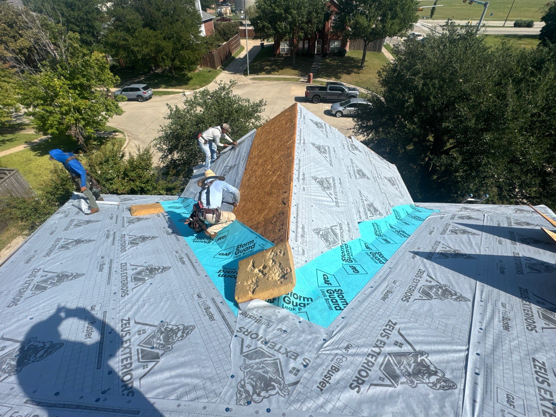 Project in Allen by Zeus Exteriors