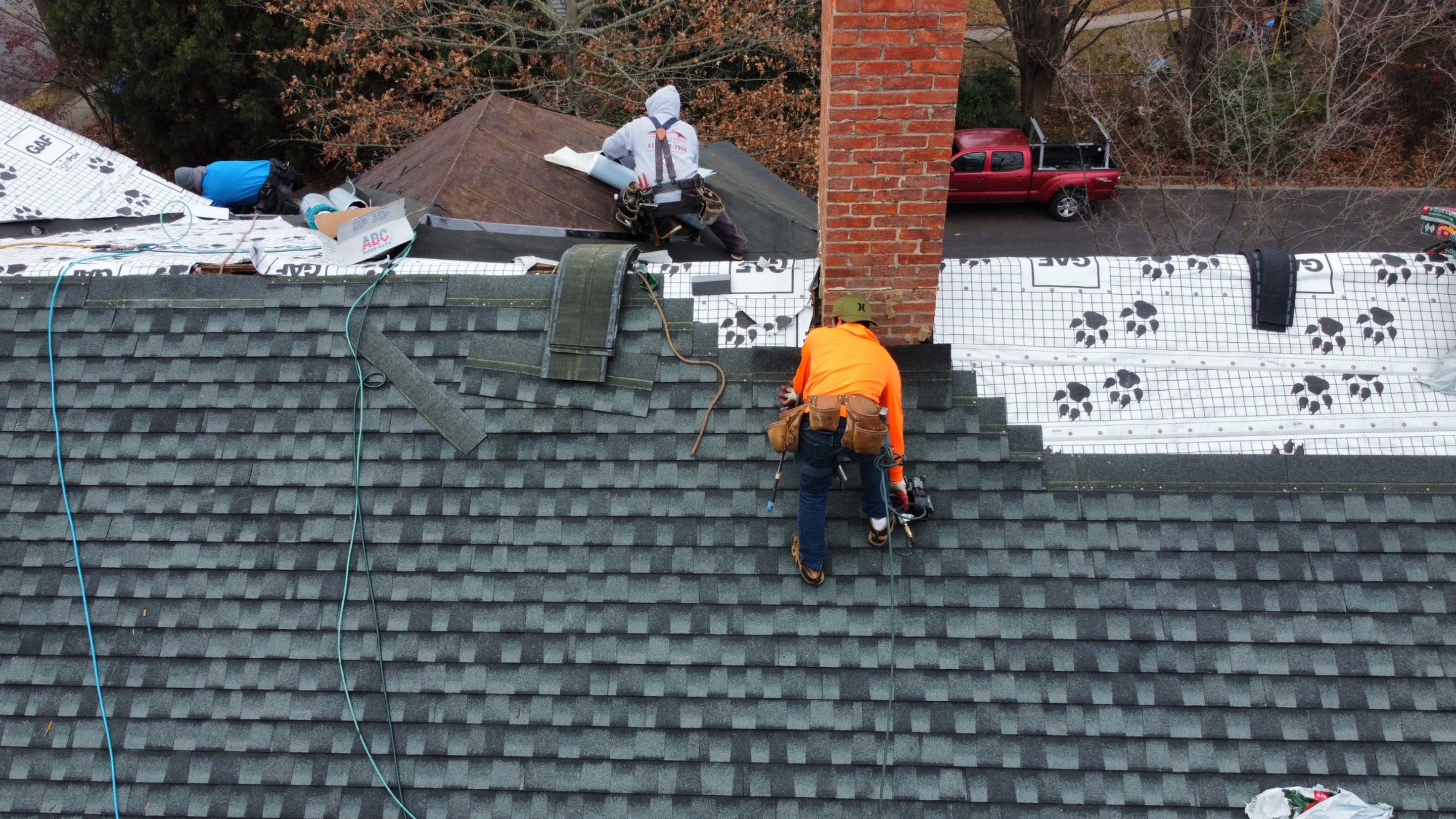 Residential Roofing Installation using GAF Timberline UHDZ by Matter Construction, LLC