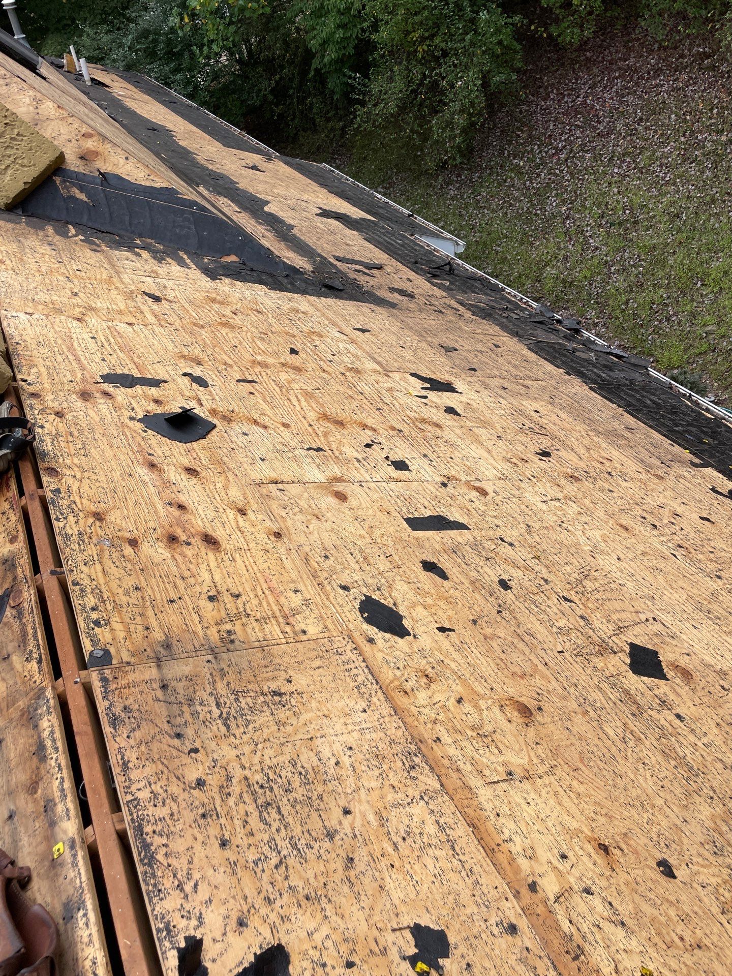 Residential Roofing Installation using GAF Timberline HDZ Pewter Gray by Rainstoppers Roofing