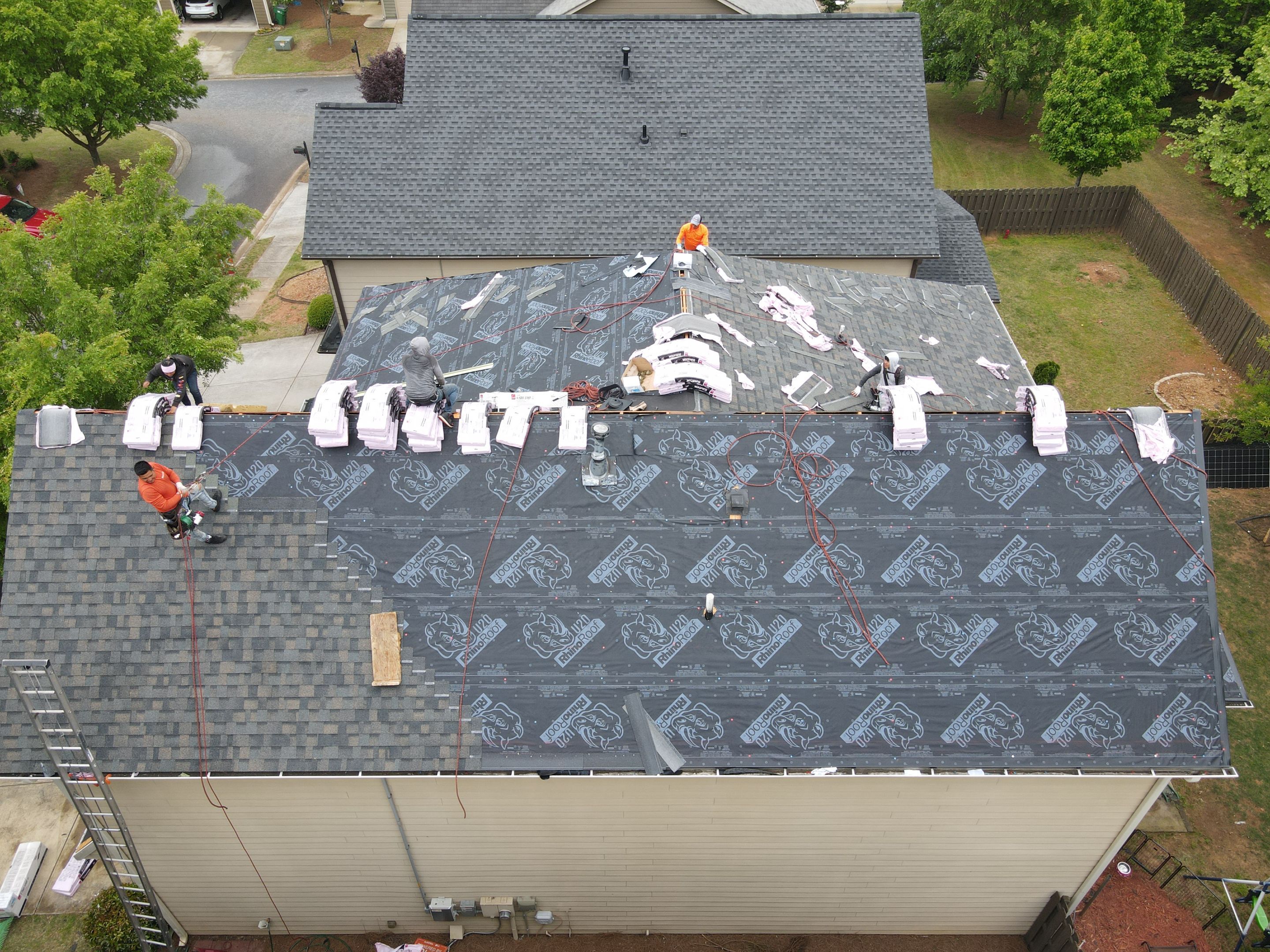 Residential Roofing Installation using Owens Corning by Inspector Roofing and Restoration