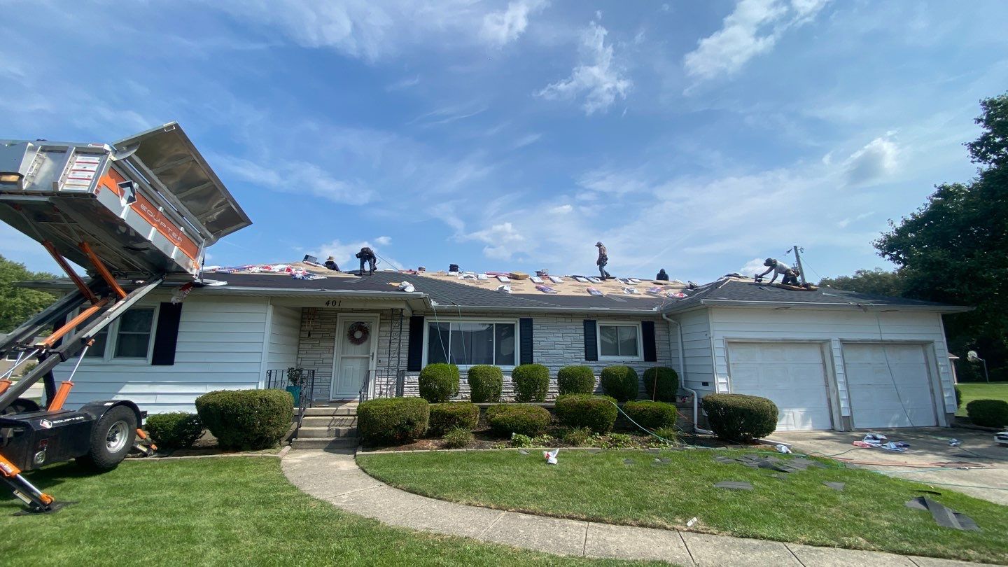Residential Roofing Installation using GAF Timberline HDZ Charcoal by Nitro Roofing and Construction