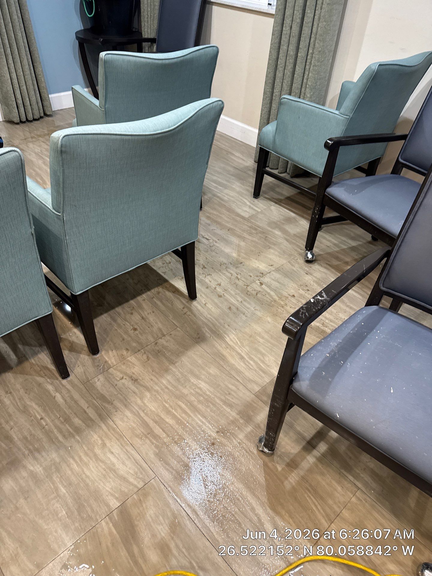 Commercial Water Damage Mitigation and Floor Drying in Boynton Beach by SuperClean
