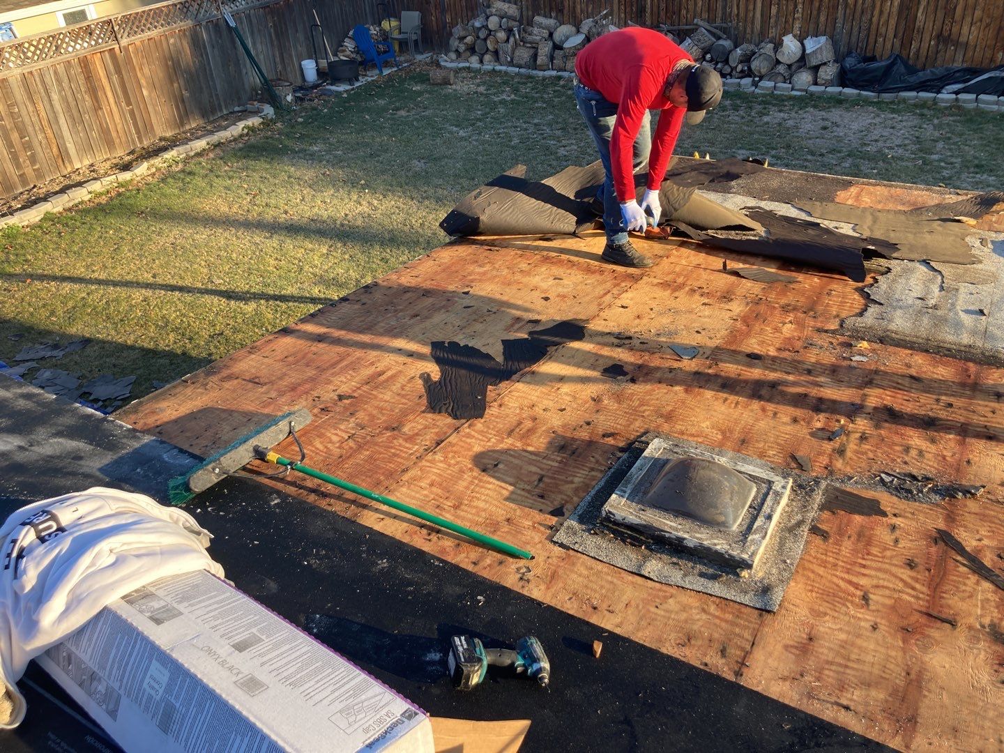 Meridian Single Level Residential Roofing Installation by ID Roofing LLC