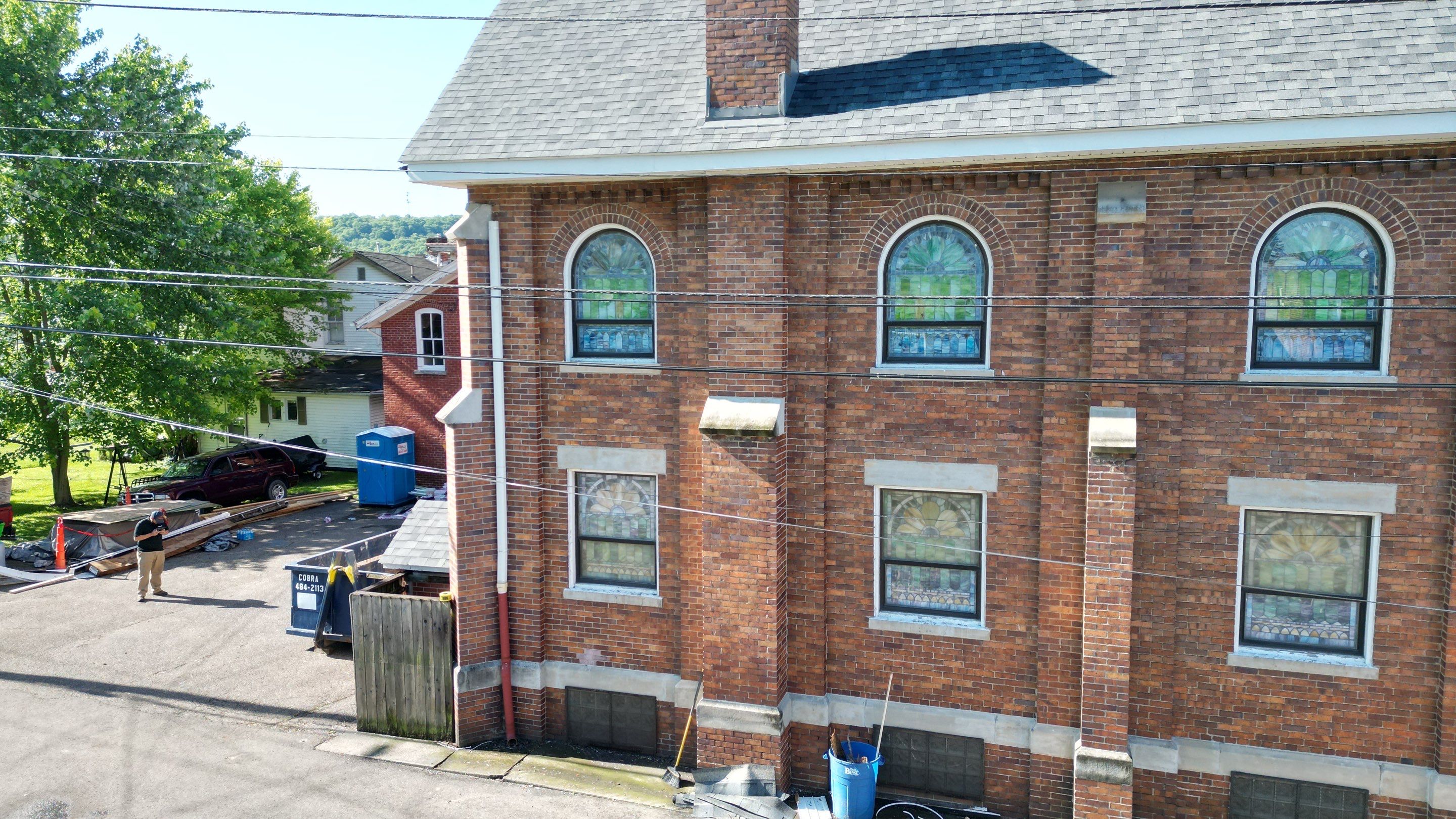 Commercial Roofing Installation using Duration Series Shingles - Estate Gray by RoofX 