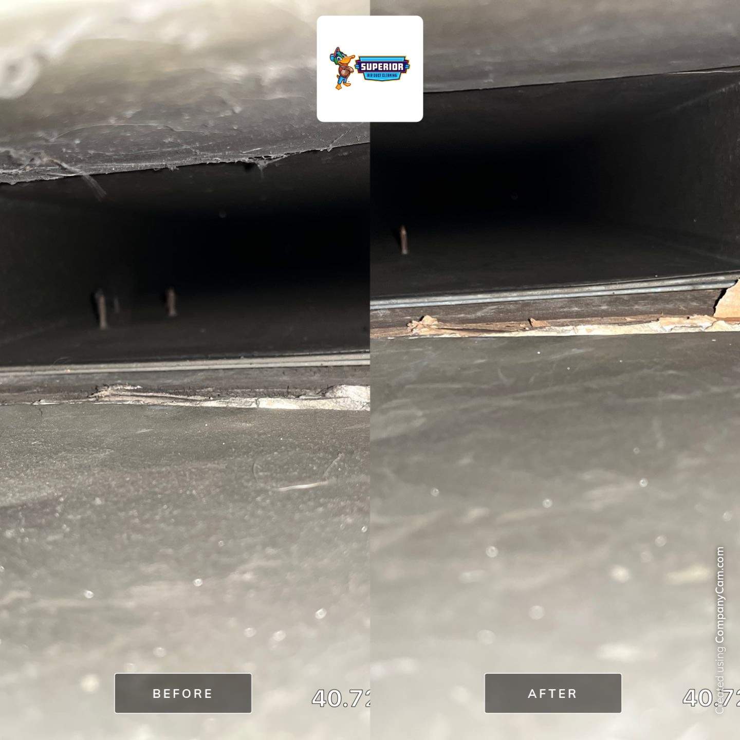 Air Duct Cleaning With a Vacuum Truck in Rochester, PA by Superior Air Duct Cleaning