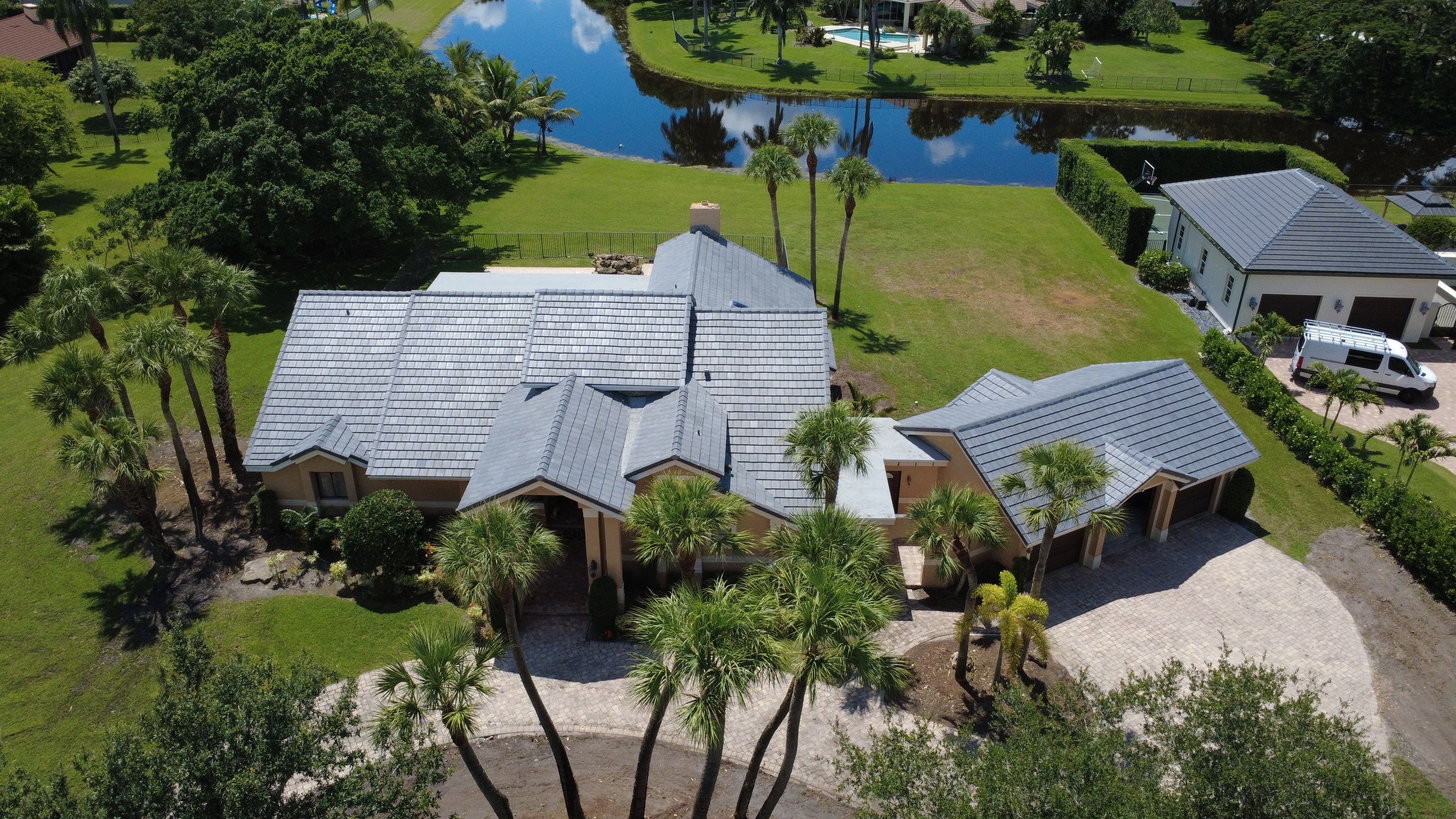 Residential Roofing Installation using Eagle Roofing Tile by BLUES BROTHERS ROOFING