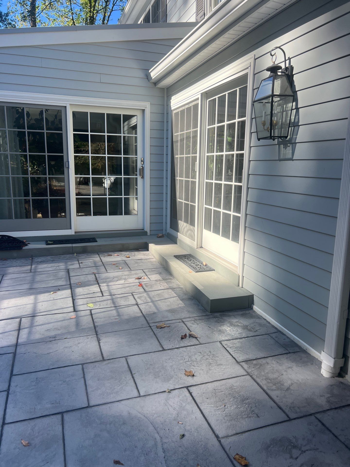 Stamped Concrete Pool Deck  by Architectural Concrete Design