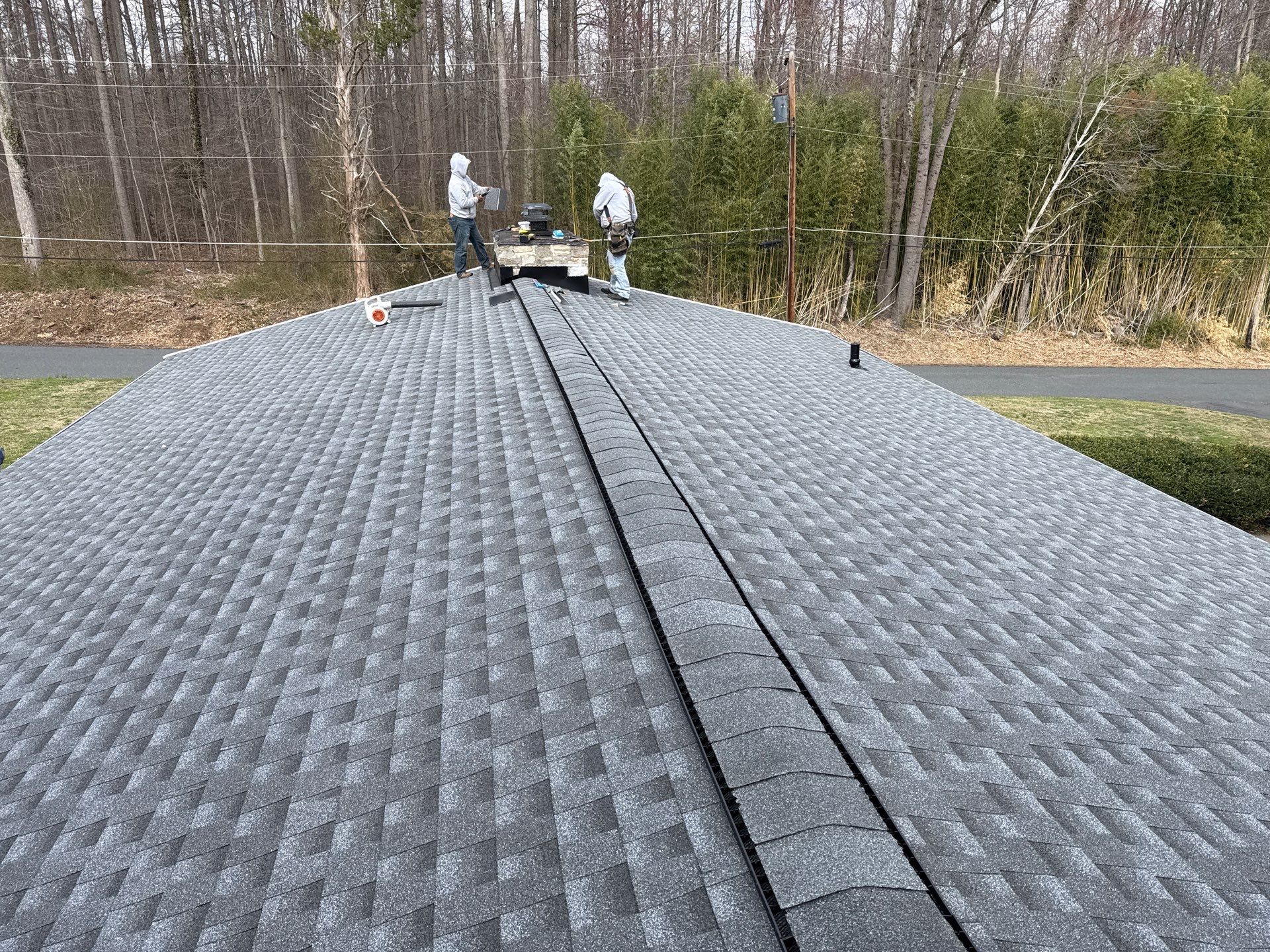 Residential Roofing Installation using GAF Timberline HDZ by Matter Construction, LLC