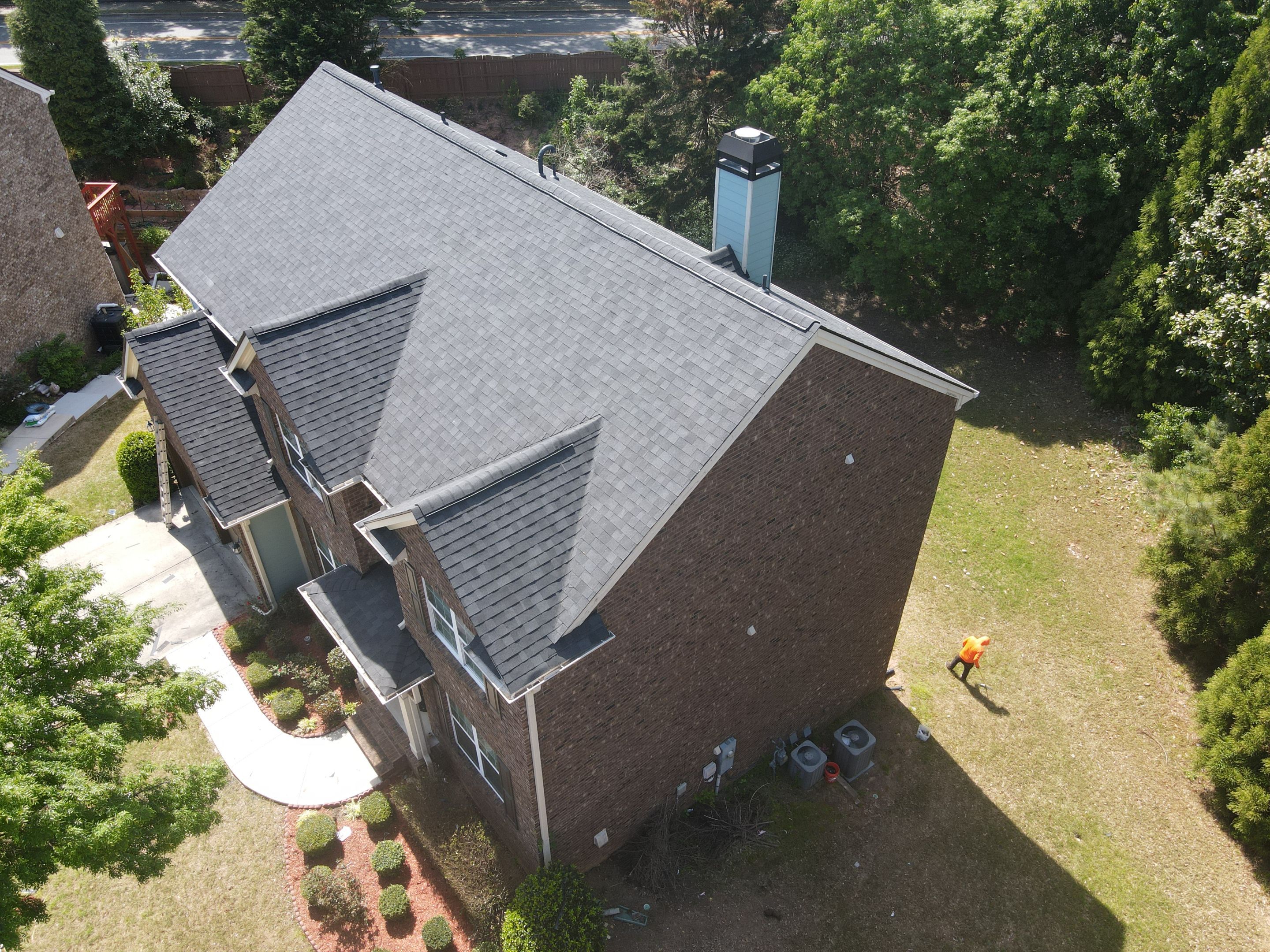Residential Roofing Installation using Owens Corning Onyx Black by Inspector Roofing and Restoration
