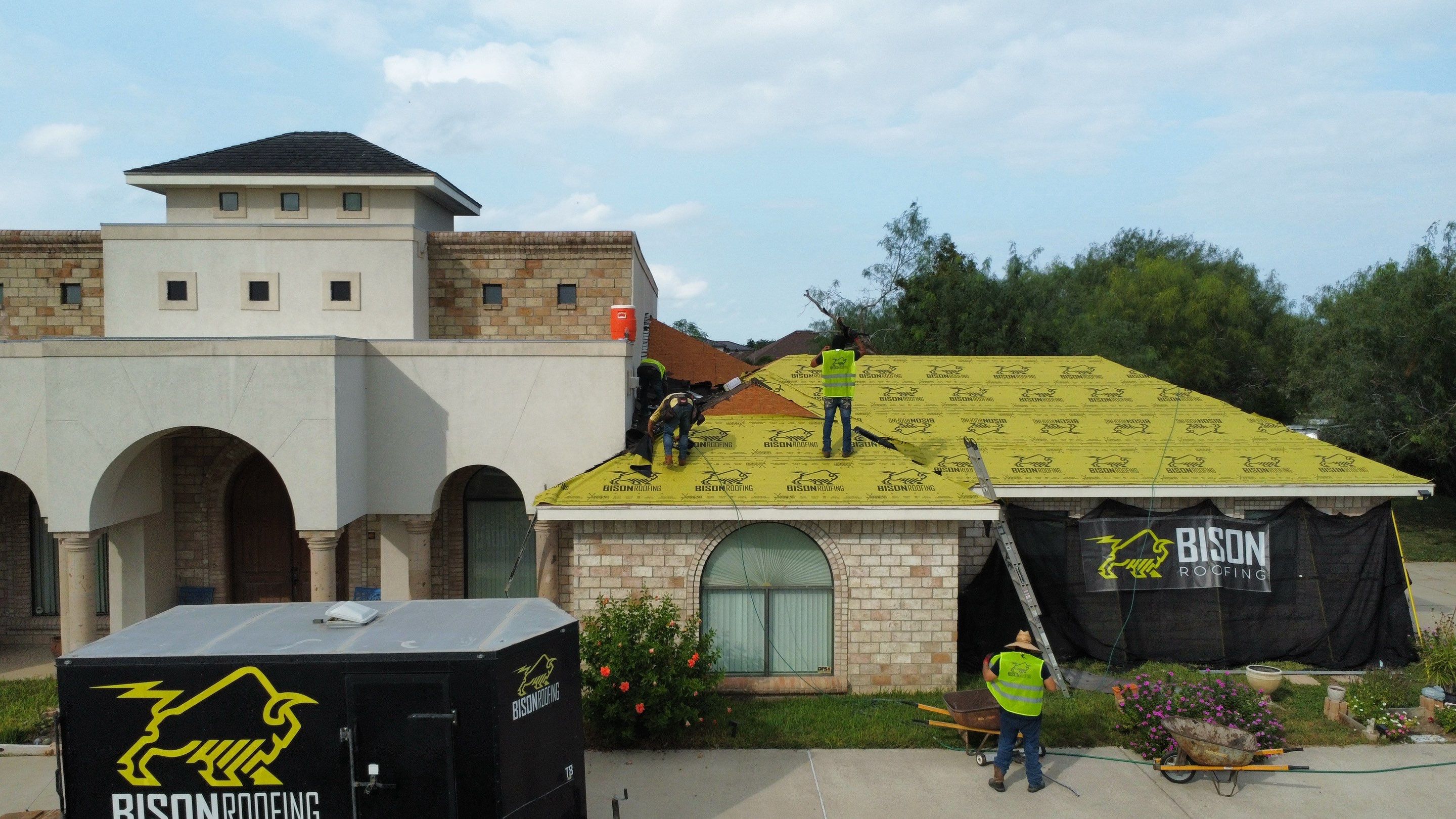 Standing Seam Roof by Bison Roofing  