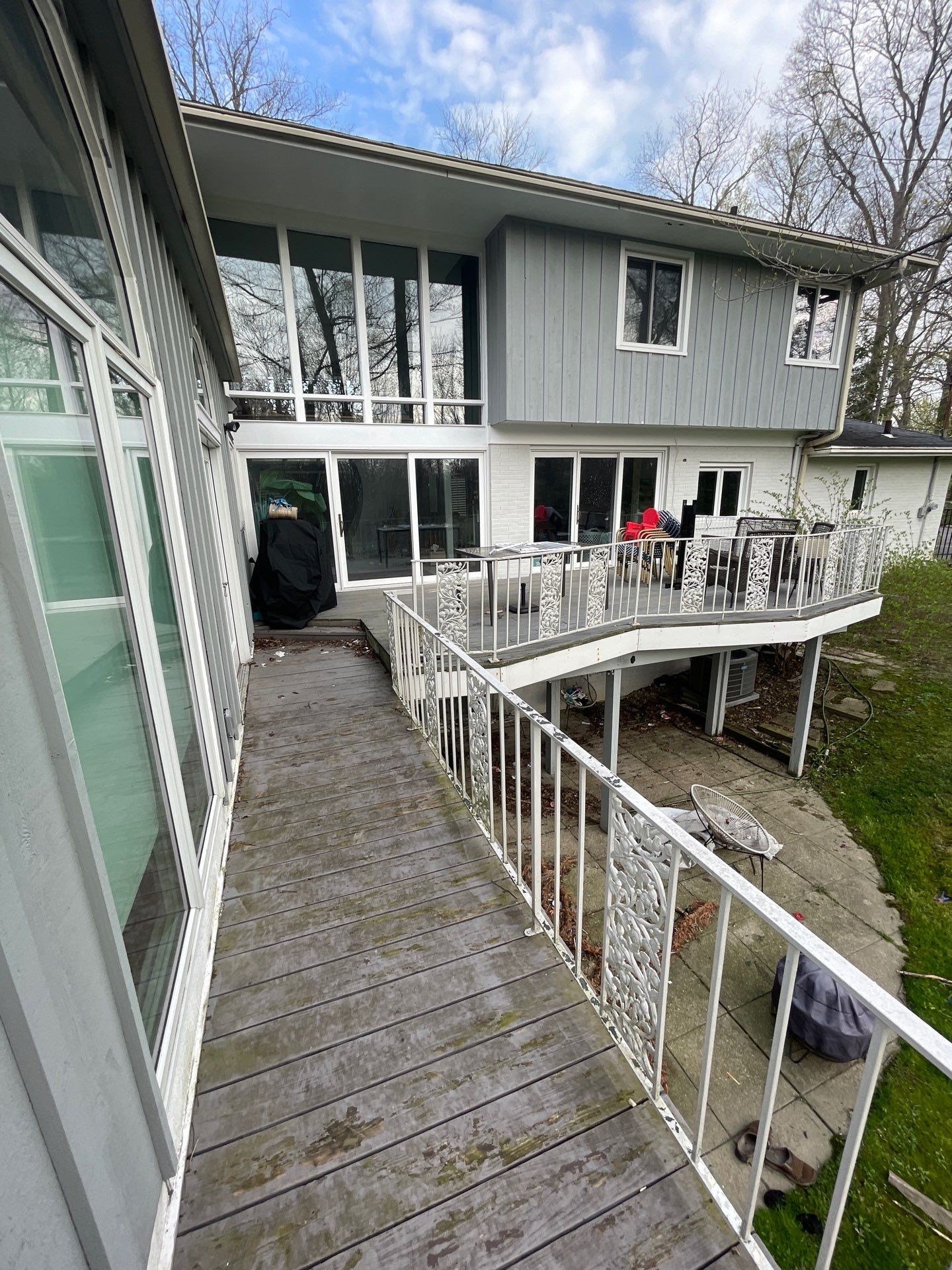 Deck Staining using Arborcoat Solid Stain by Callaway Contracting LLC