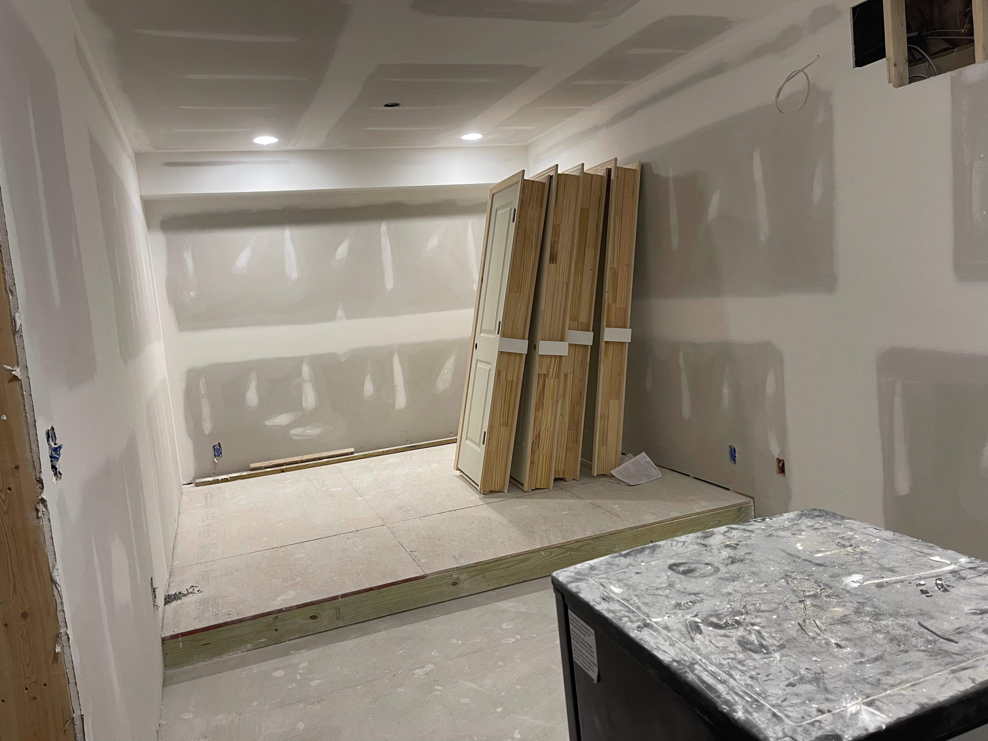 Basement Remodel by Ajayi Design and Construction 