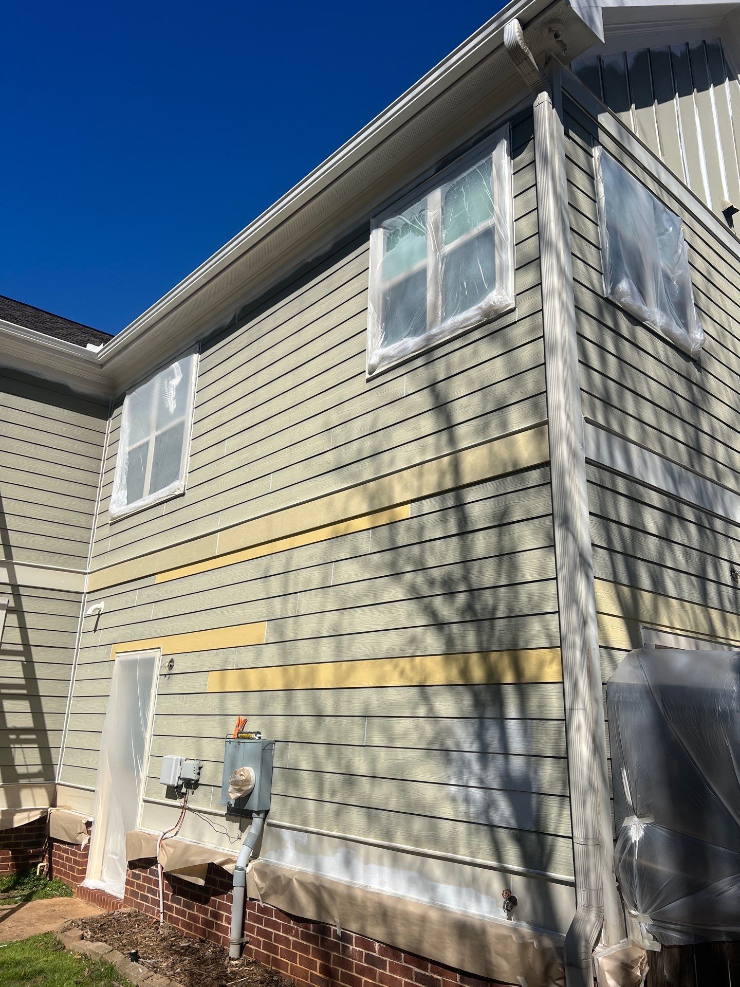 Exterior Paint and Rotten Wood Replacement in Smyrna, GA by Nelson Exteriors