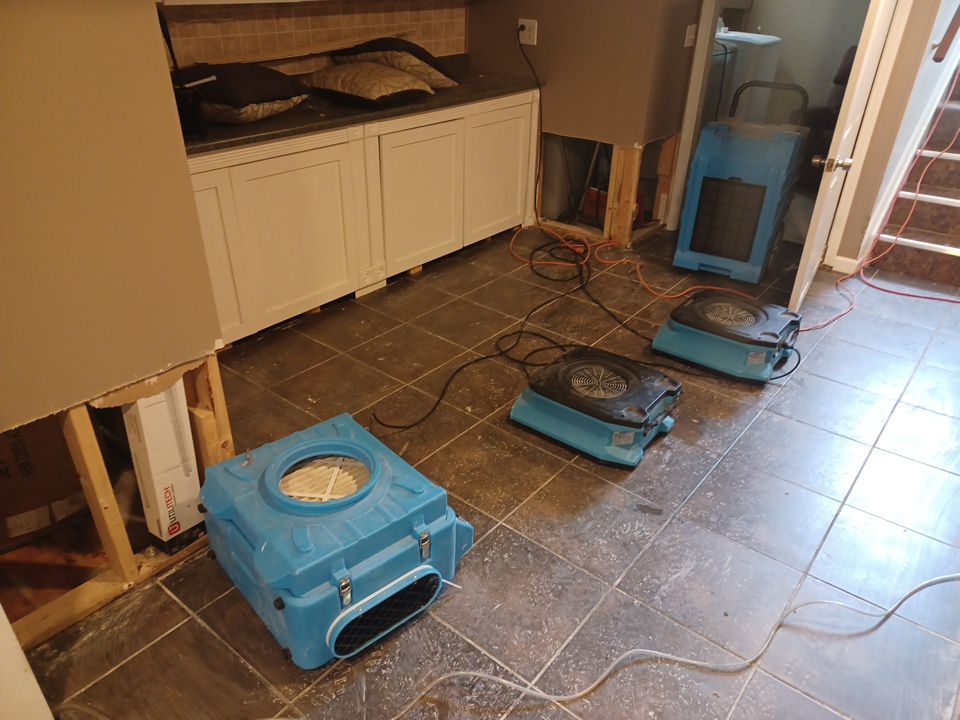 Project in Waterford Twp by EzDry Water Mitigation & Property Restoration